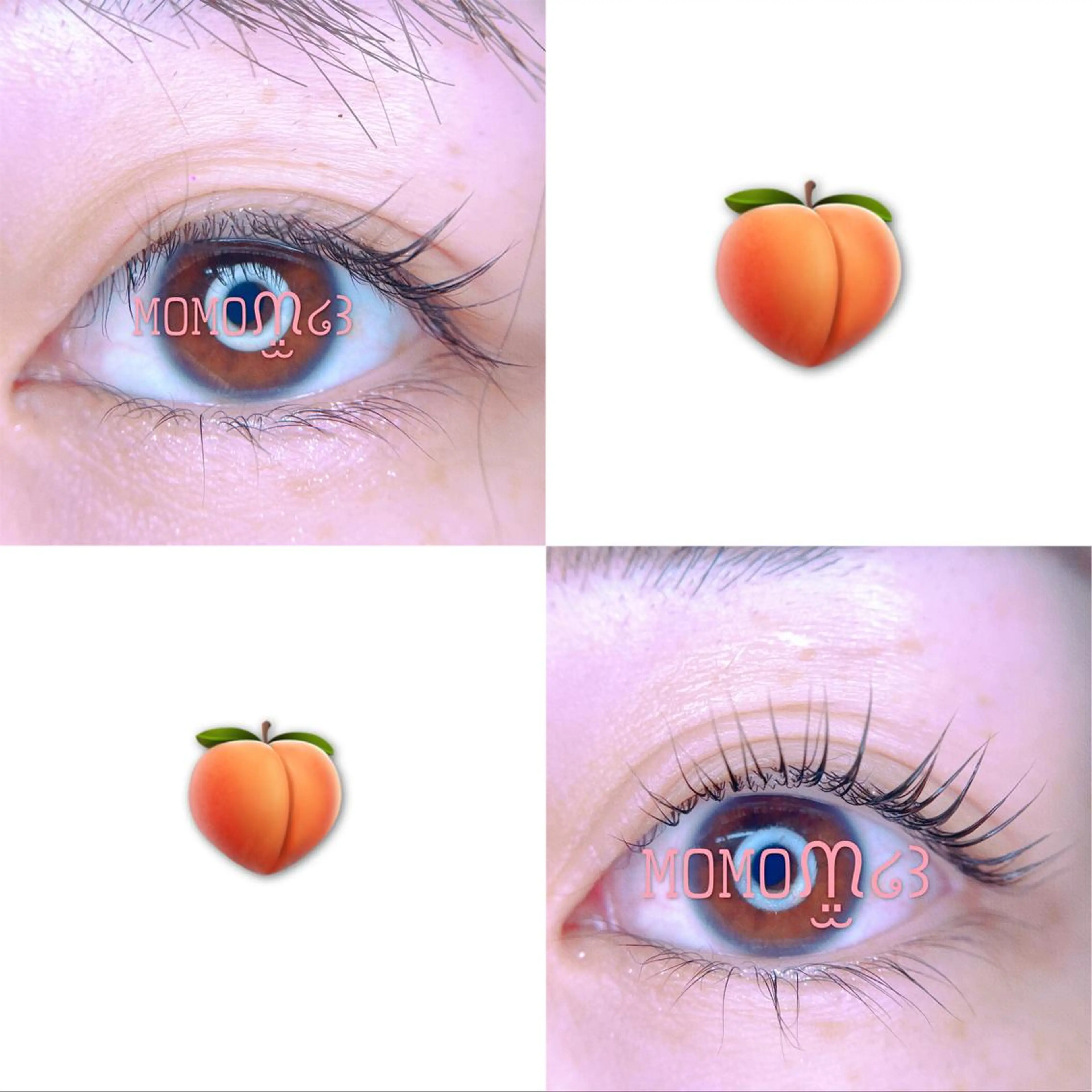 マツエク・マツパ フラットラッシュ ナチュラル パリジェンヌラッシュリフト 下まつげエクステ 一重×まつ毛パーマ モテデザインのプロ モモ🍑のマツエク・マツパデザイン