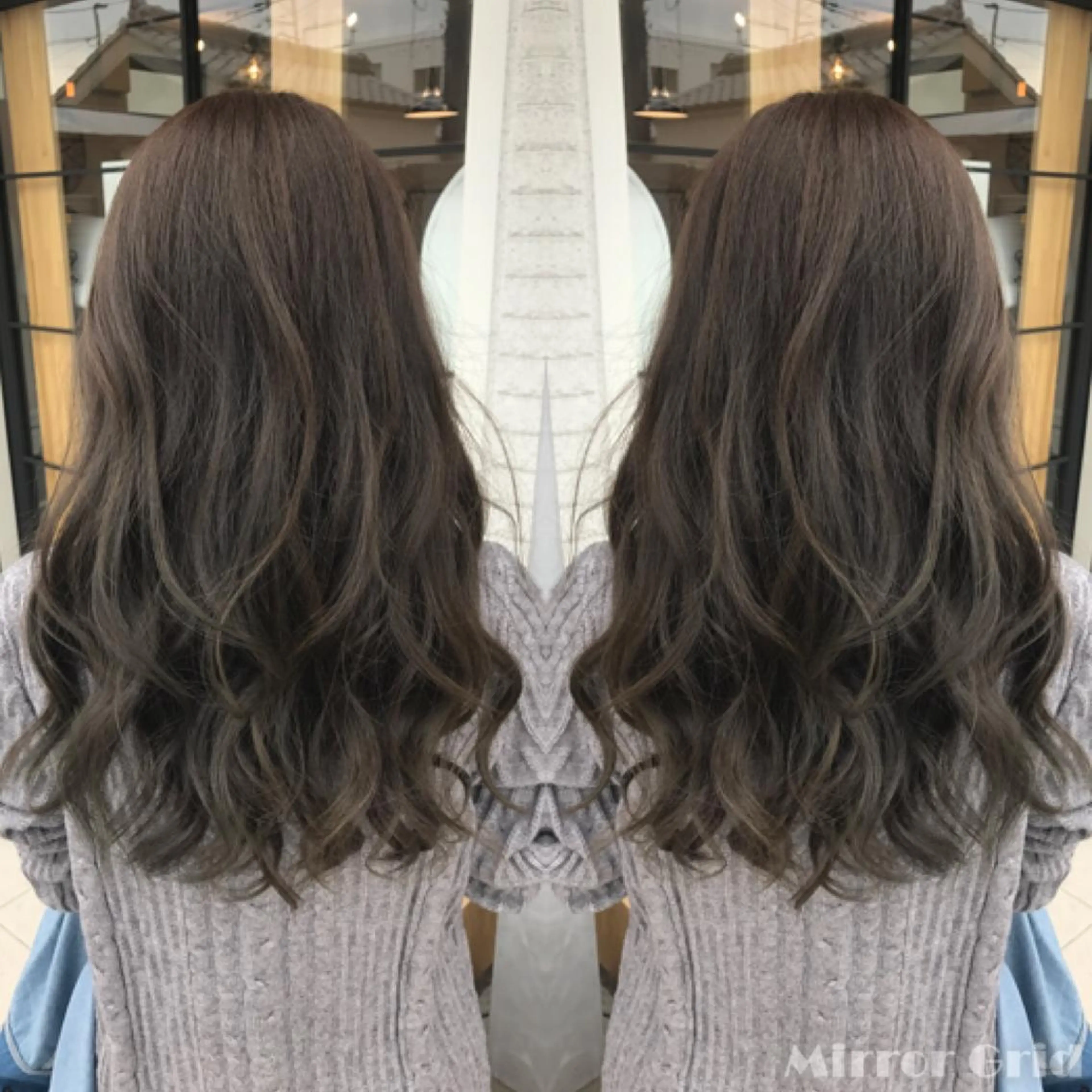 ロング カラー ヘアアレンジ N-plants 和泉中央店のヘアスタイル