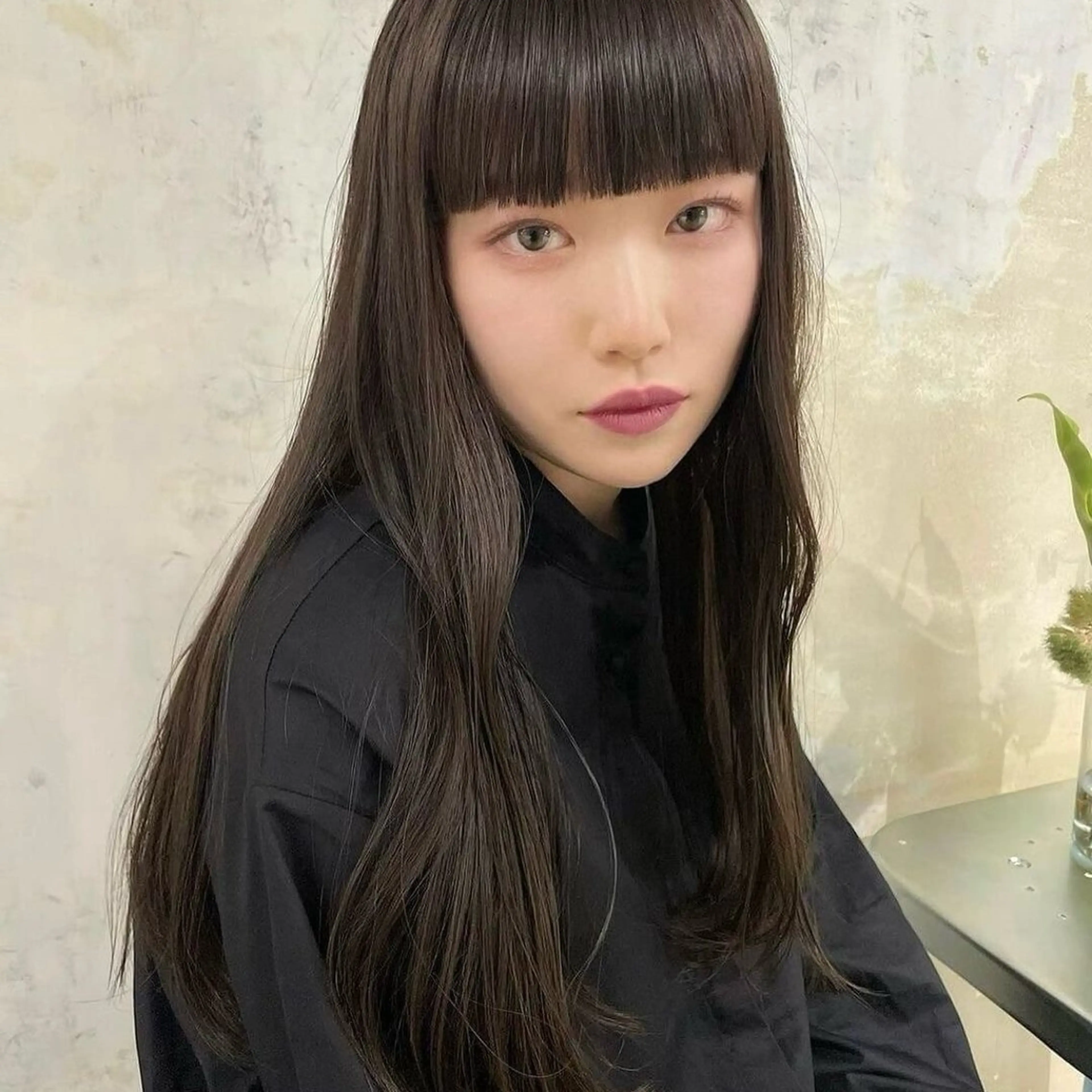 ロング 縮毛矯正 縮毛矯正 FILMS /香楓のヘアスタイル