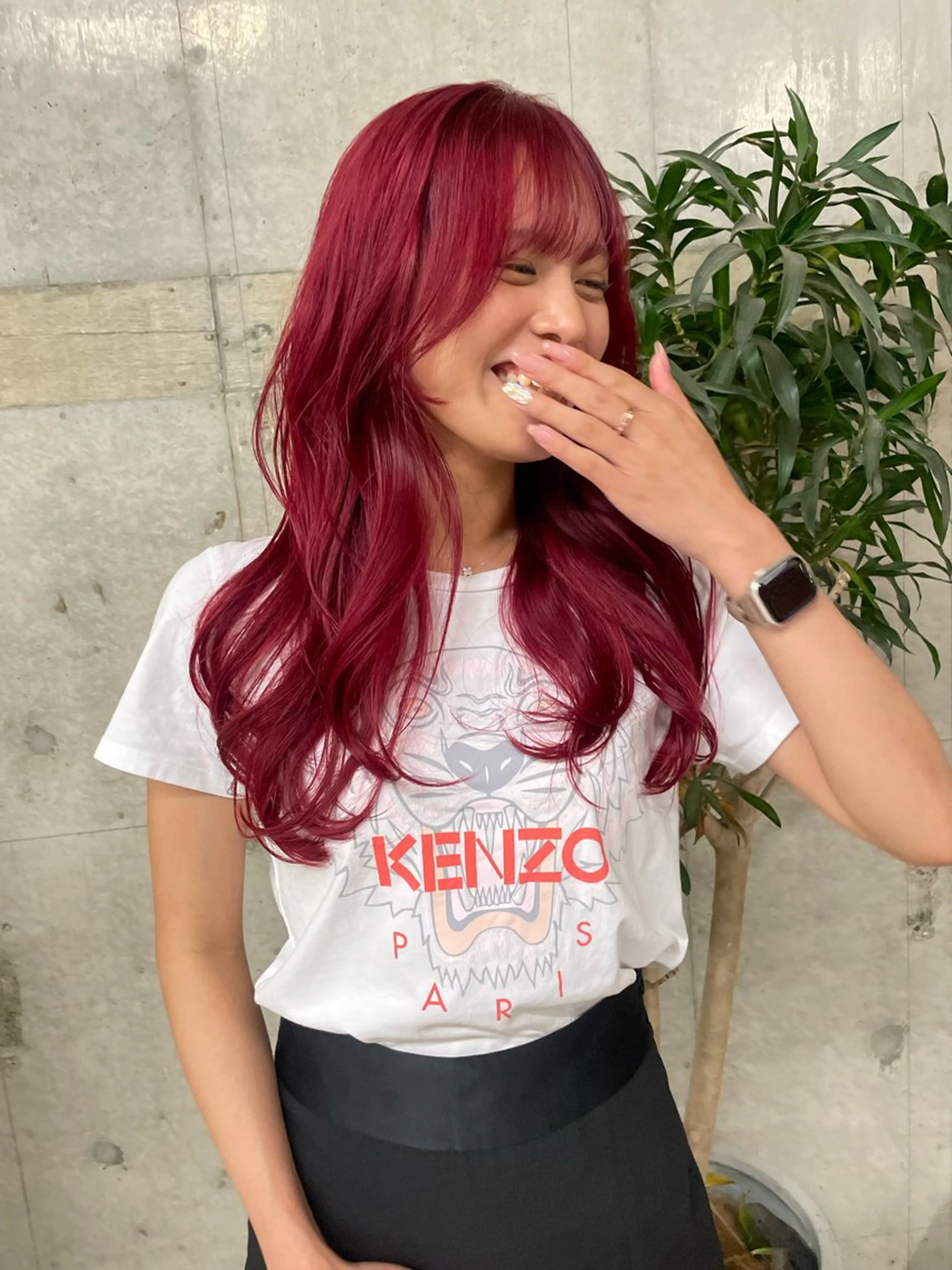 カラー wewe: momoeのヘアスタイル