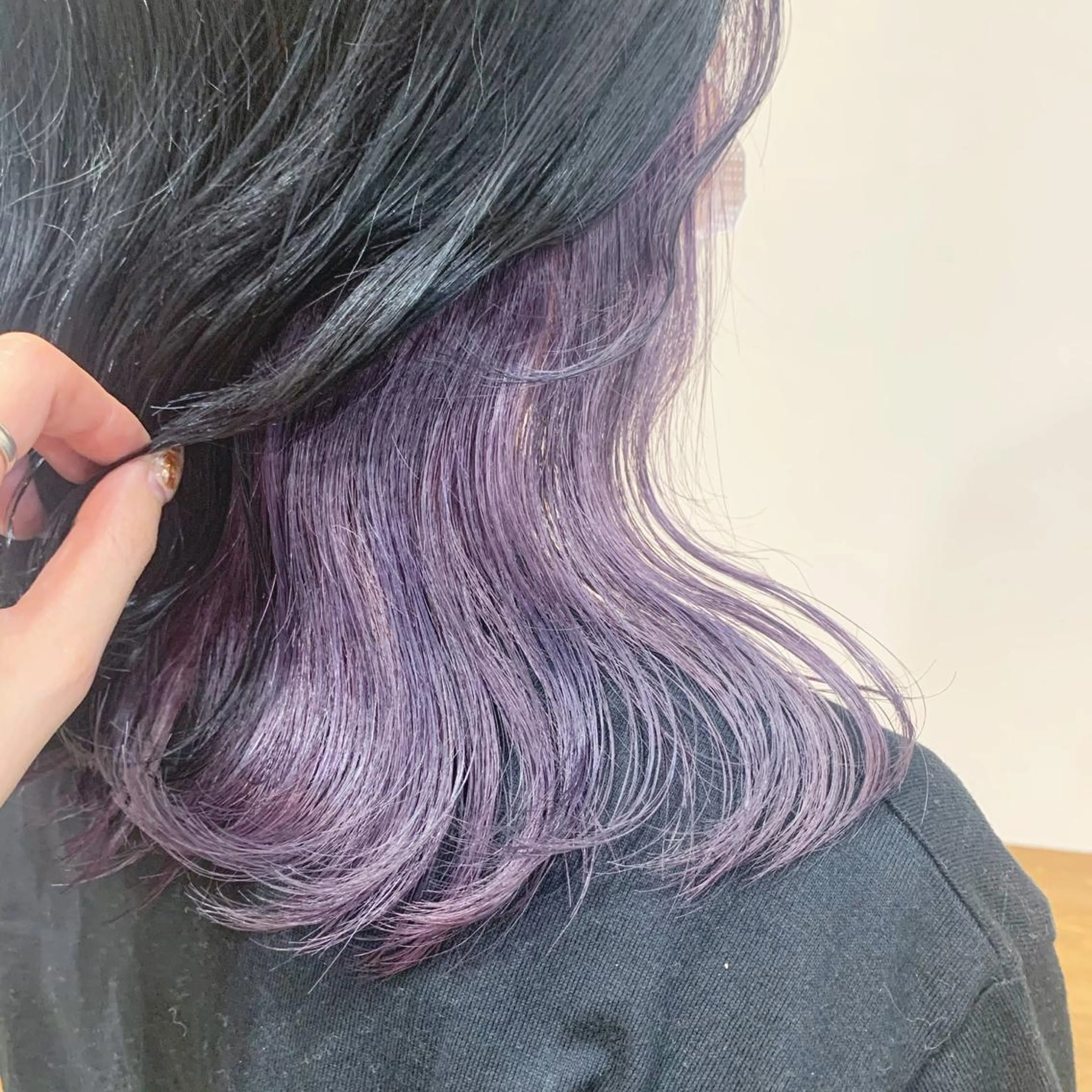 ミディアム カラー ハイトーン/レイヤー 💜Akaneのヘアスタイル