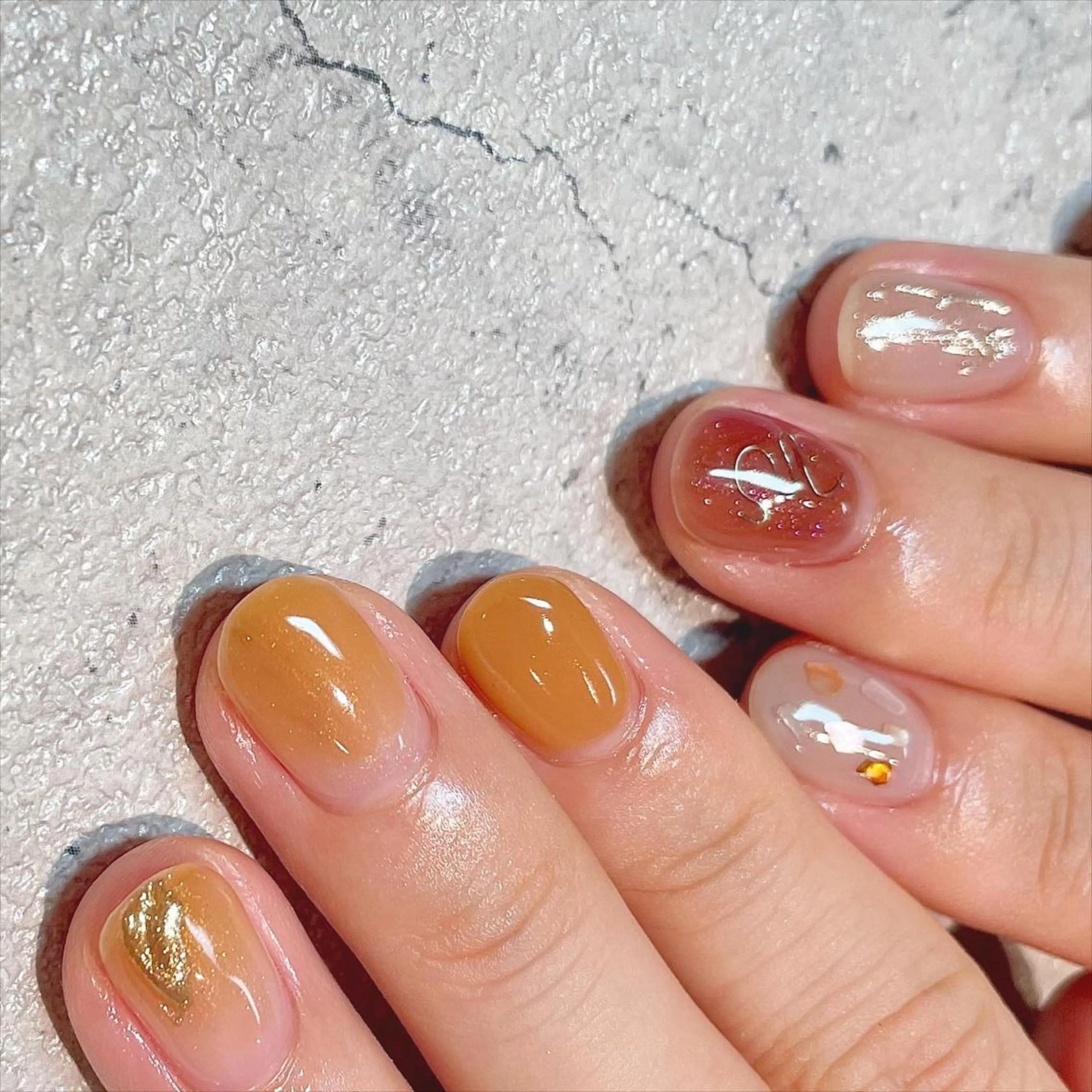 ネイル ハンドネイル LUKE所属・もとまつ さちこのネイルデザイン