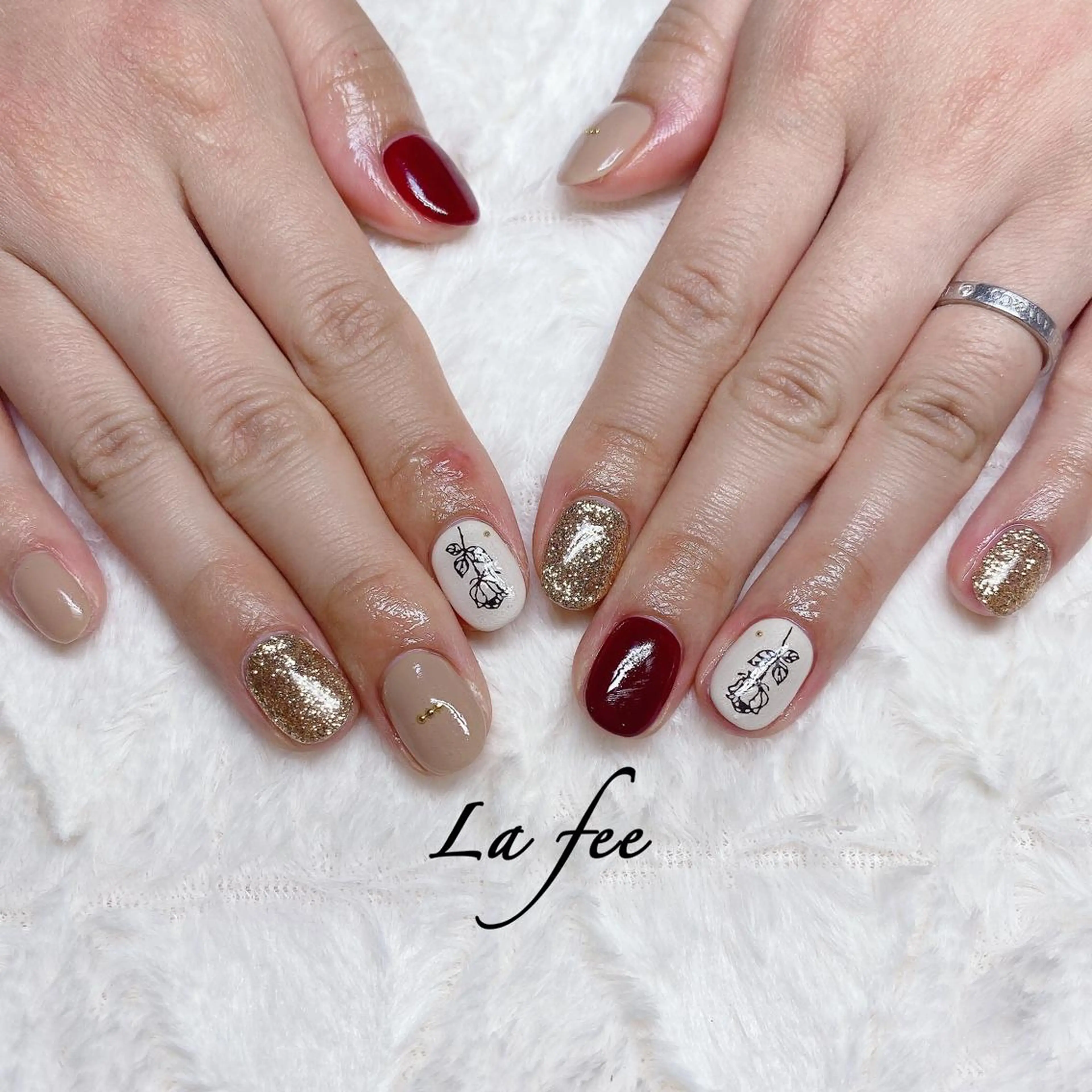 カラー ネイル La feeのネイルデザイン