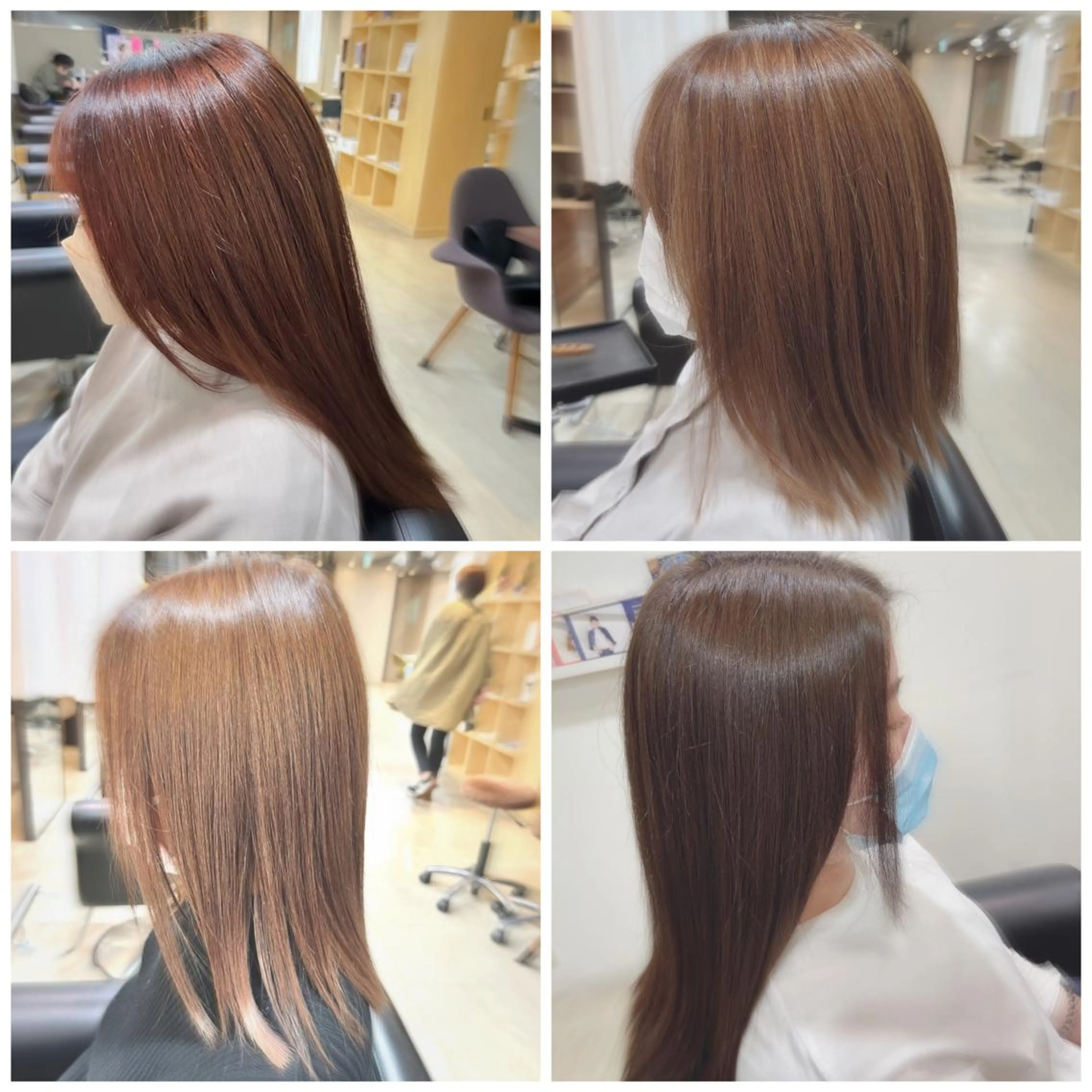 カラー 心斎橋バレイヤージュ 小林勝貴のヘアスタイル