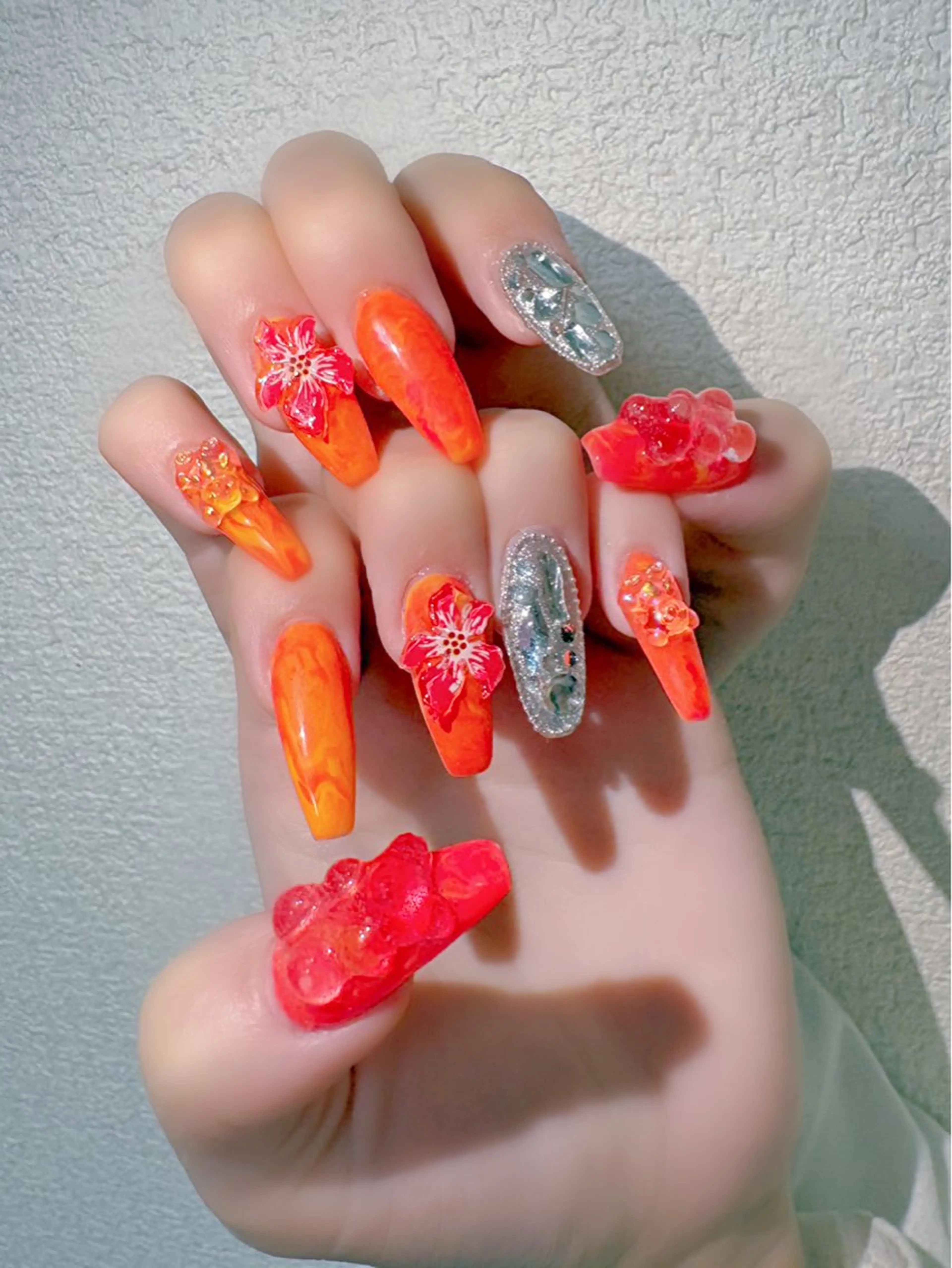 ネイル ハンドネイル icy nail 葵のネイルデザイン