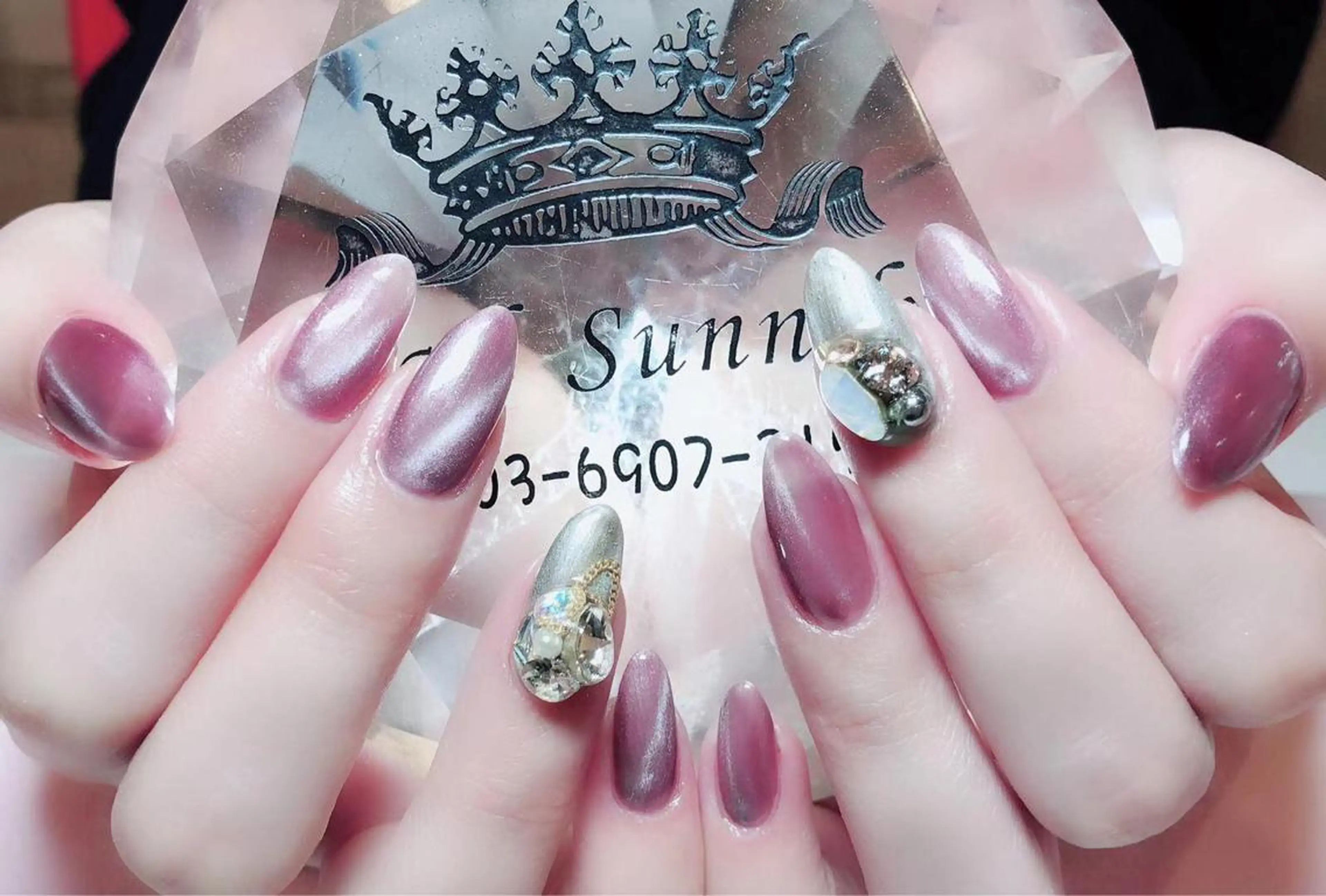 ネイル 長さだし専門店 M2　rikaのネイルデザイン