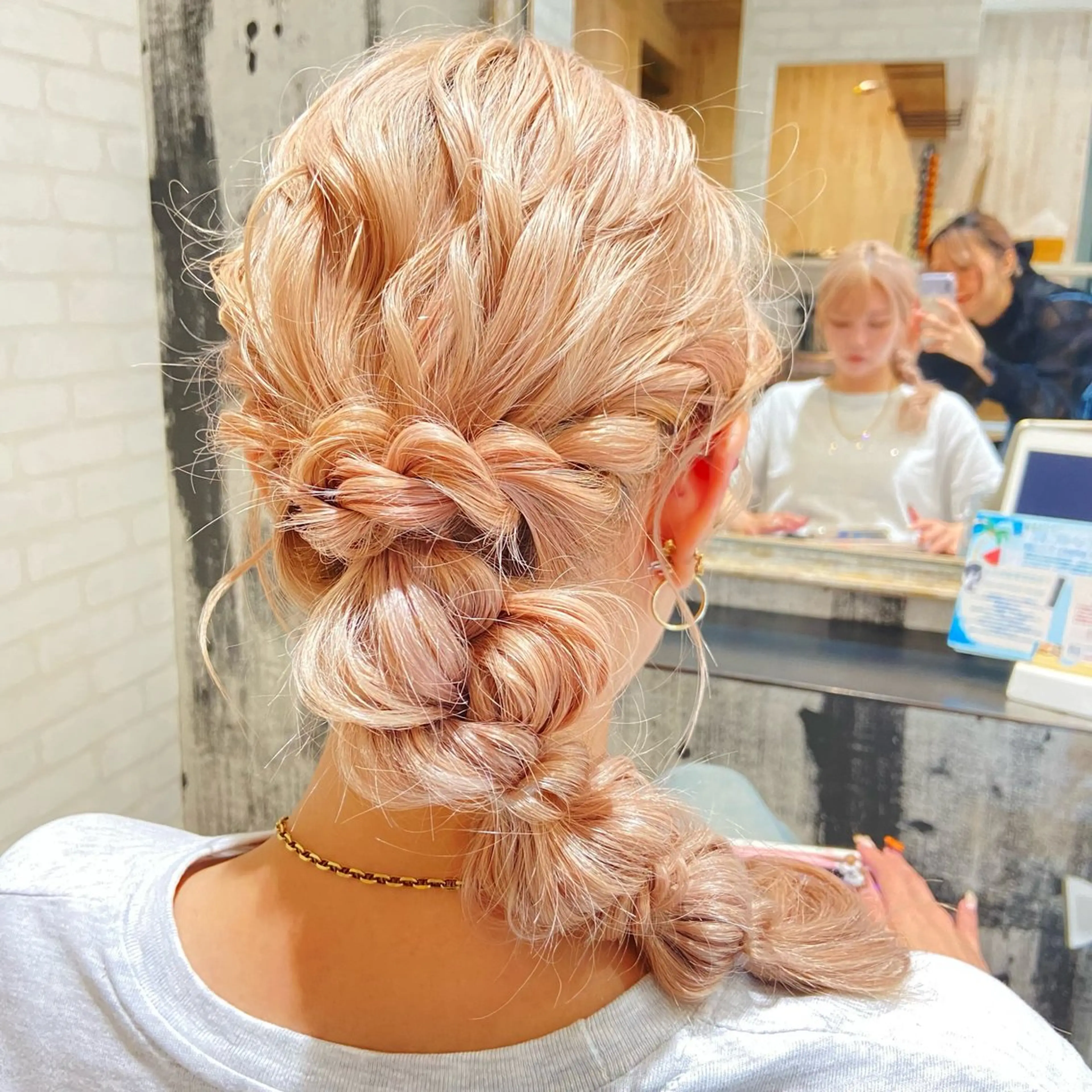 🫧🌼ヘアアレンジ🌼🫧の写真