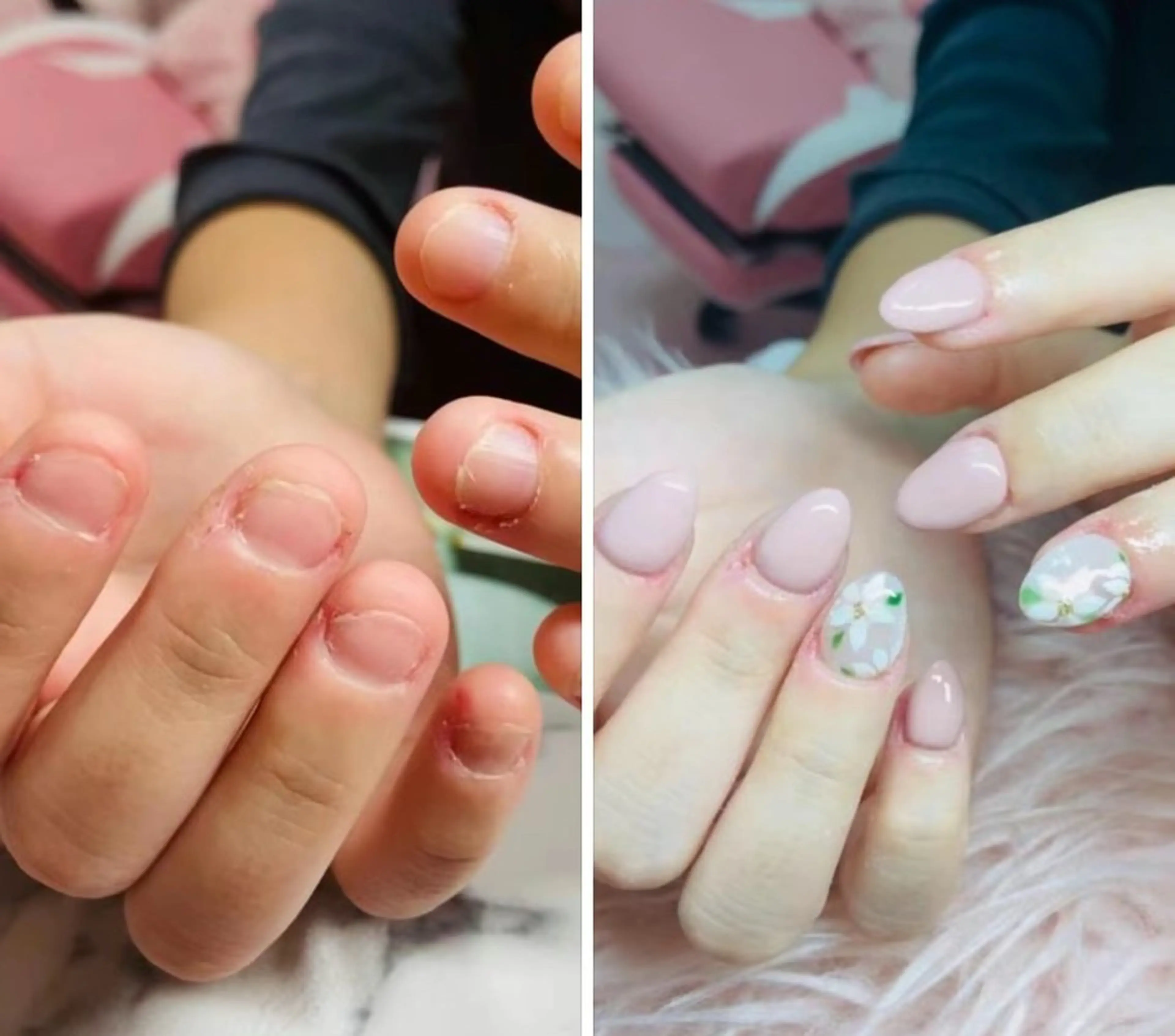 ネイル 長さ出し ハンドネイル HandSnail自宅サロン所属・HandSnail 座間自宅ネイルサロンのネイルデザイン