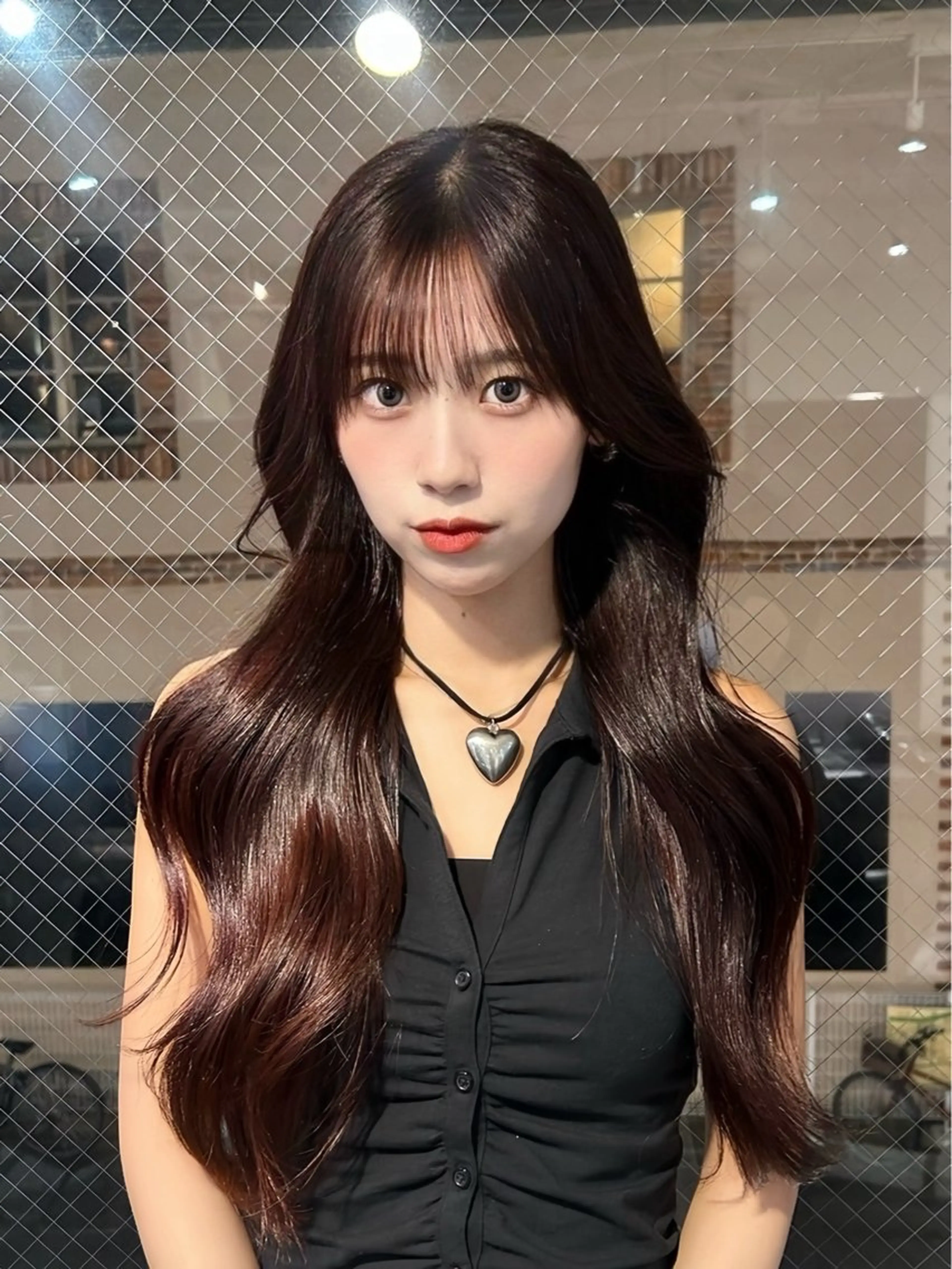 カラー ブラウンカラー ピンクカラー 二宮 陽太のヘアスタイル