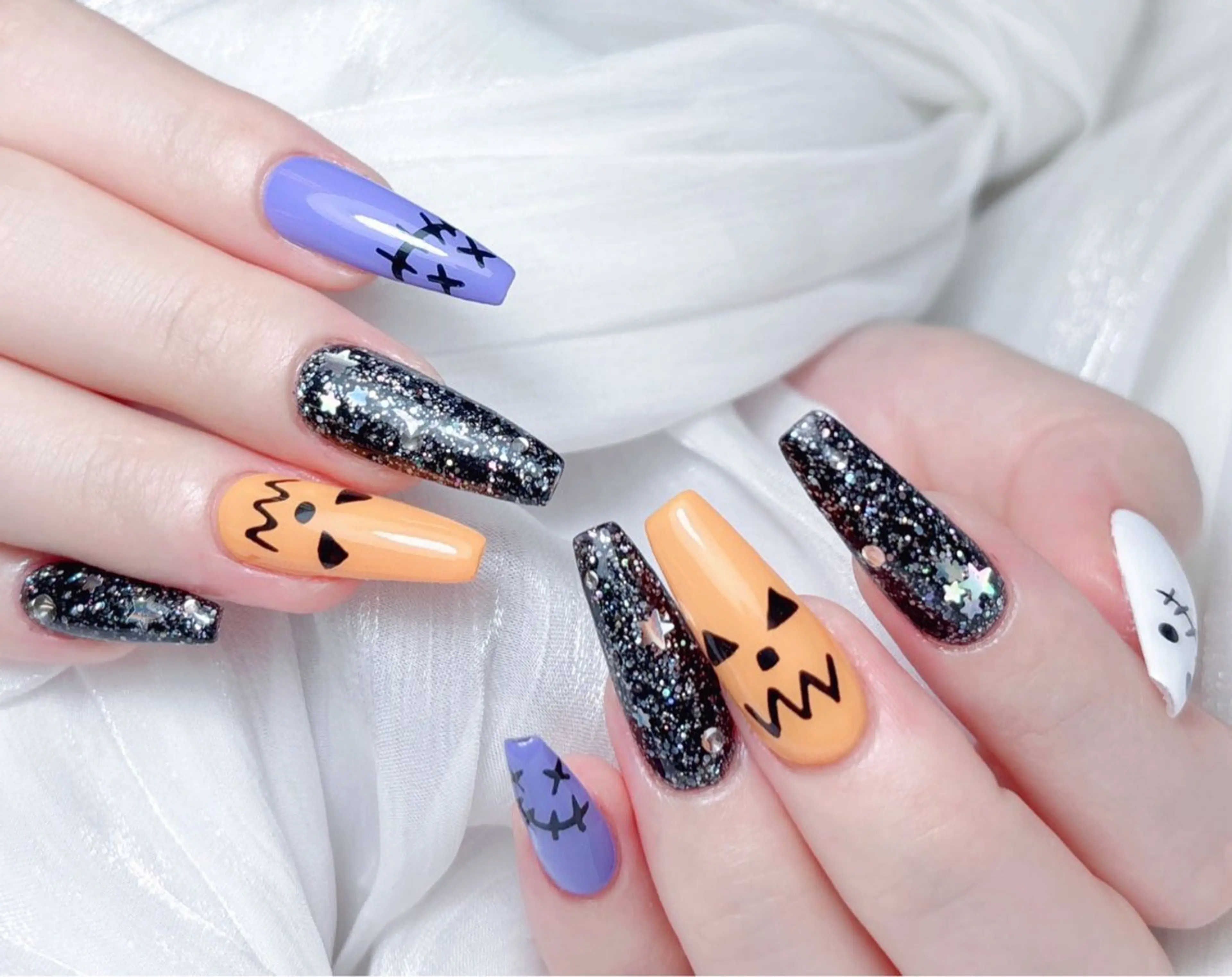 ネイル ハンドネイル M🌷nail 長さだし専門店のネイルデザイン