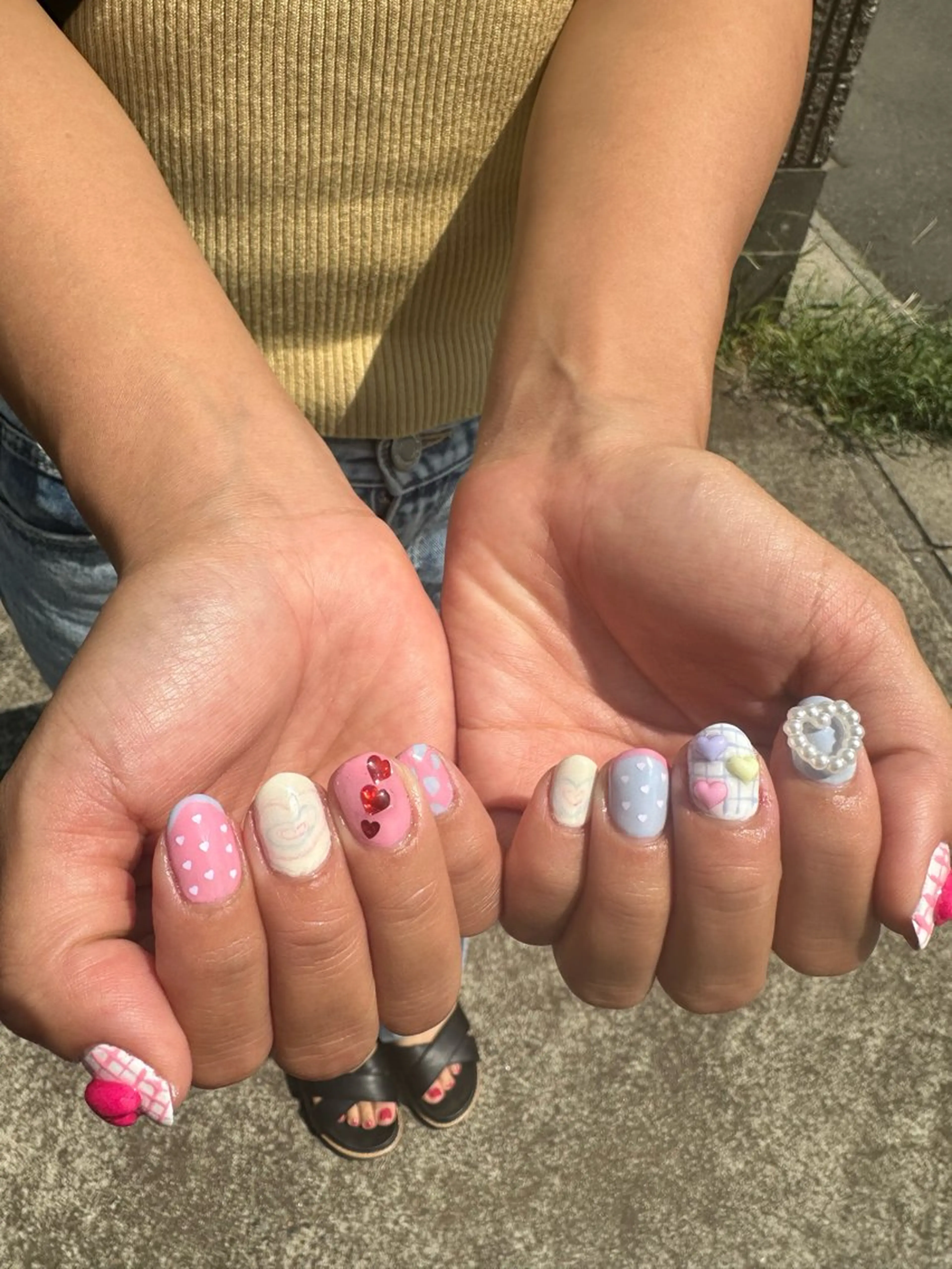 10本アート🎨持ち込み可※痛ネイルng💜リピーター様ご予約口💜の写真