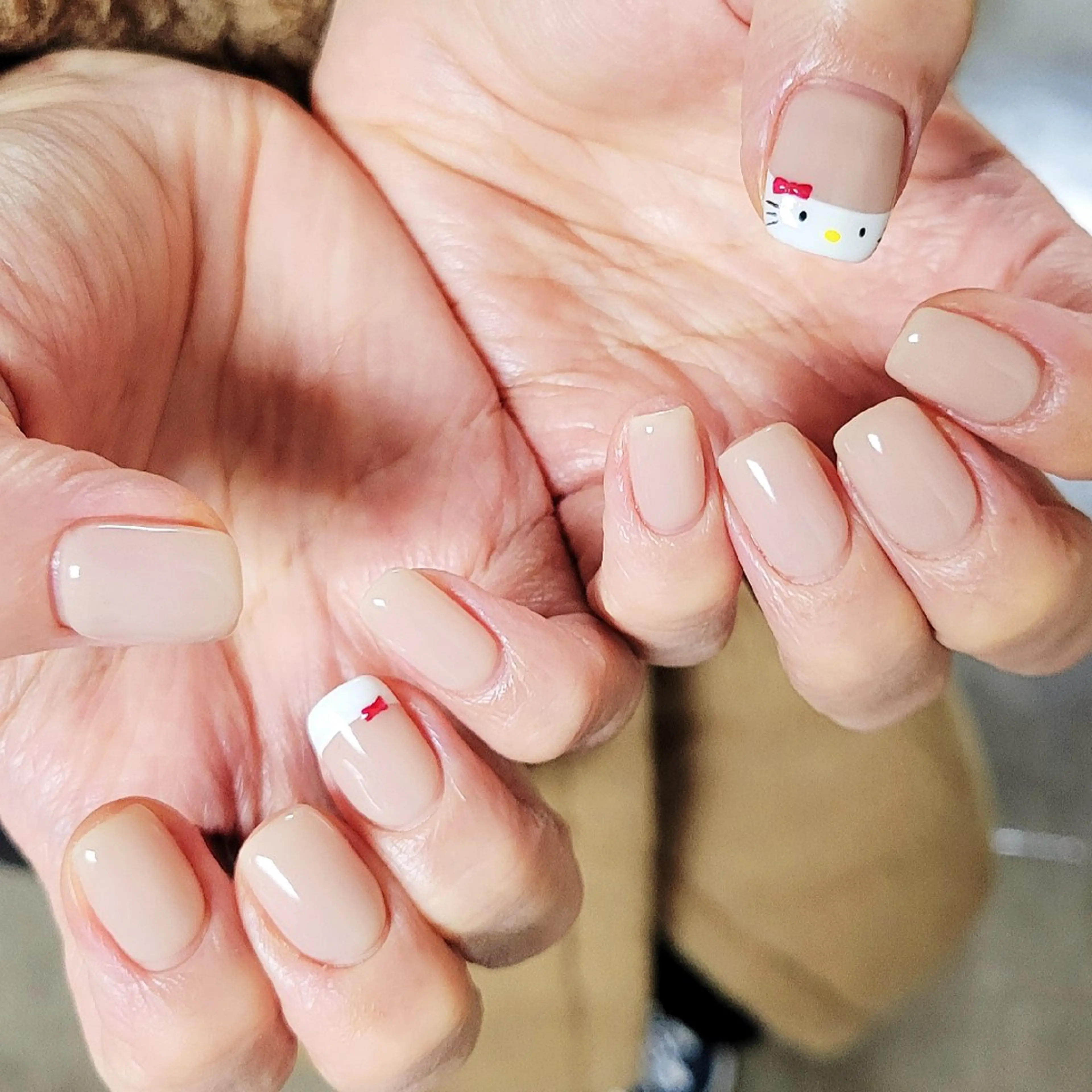 ネイル フレンチネイル ハンドネイル Natsumi 🦊  Nailのネイルデザイン
