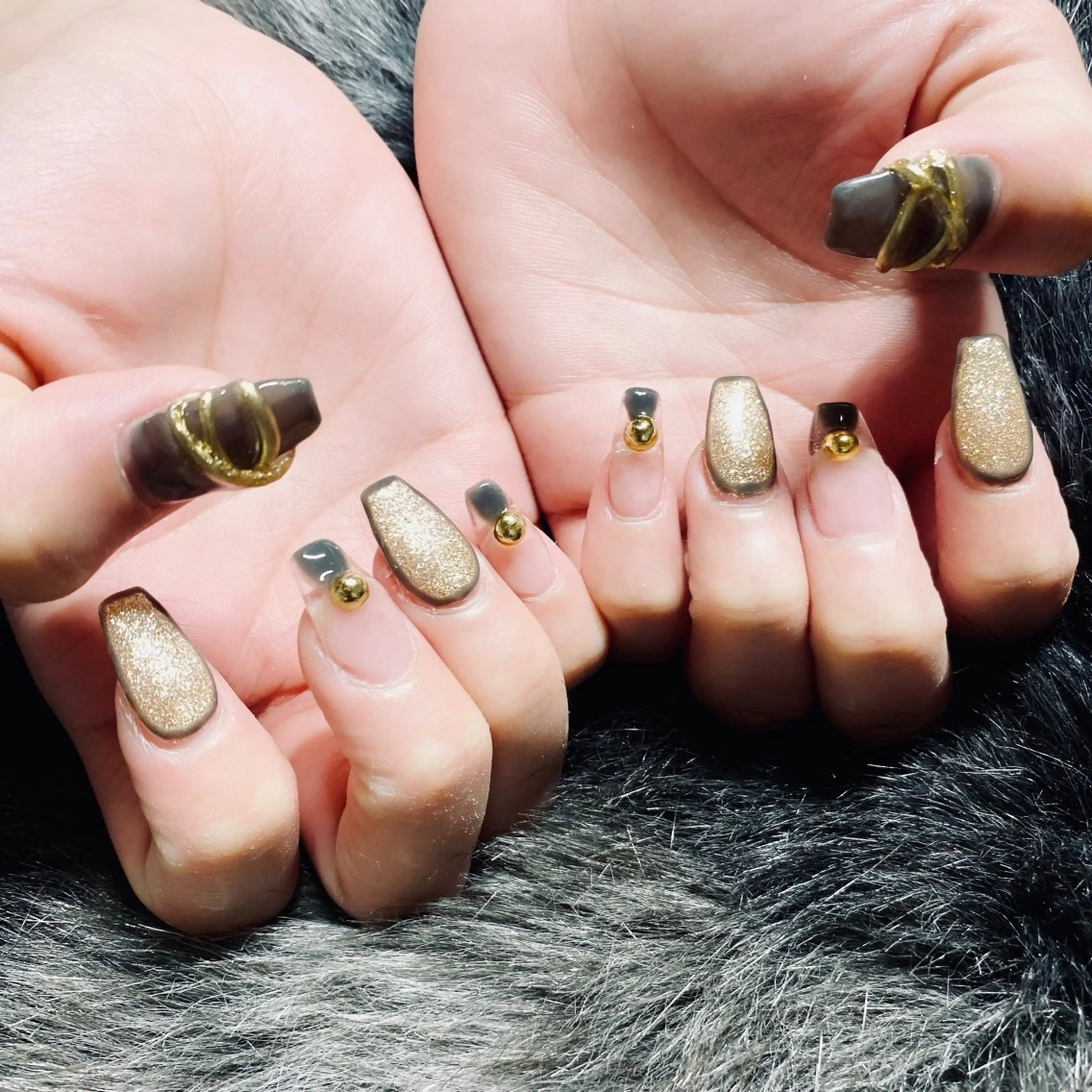 ネイル ジェルネイル スカルプネイル nail salon Ecrin所属・前島 稀歩のネイルデザイン