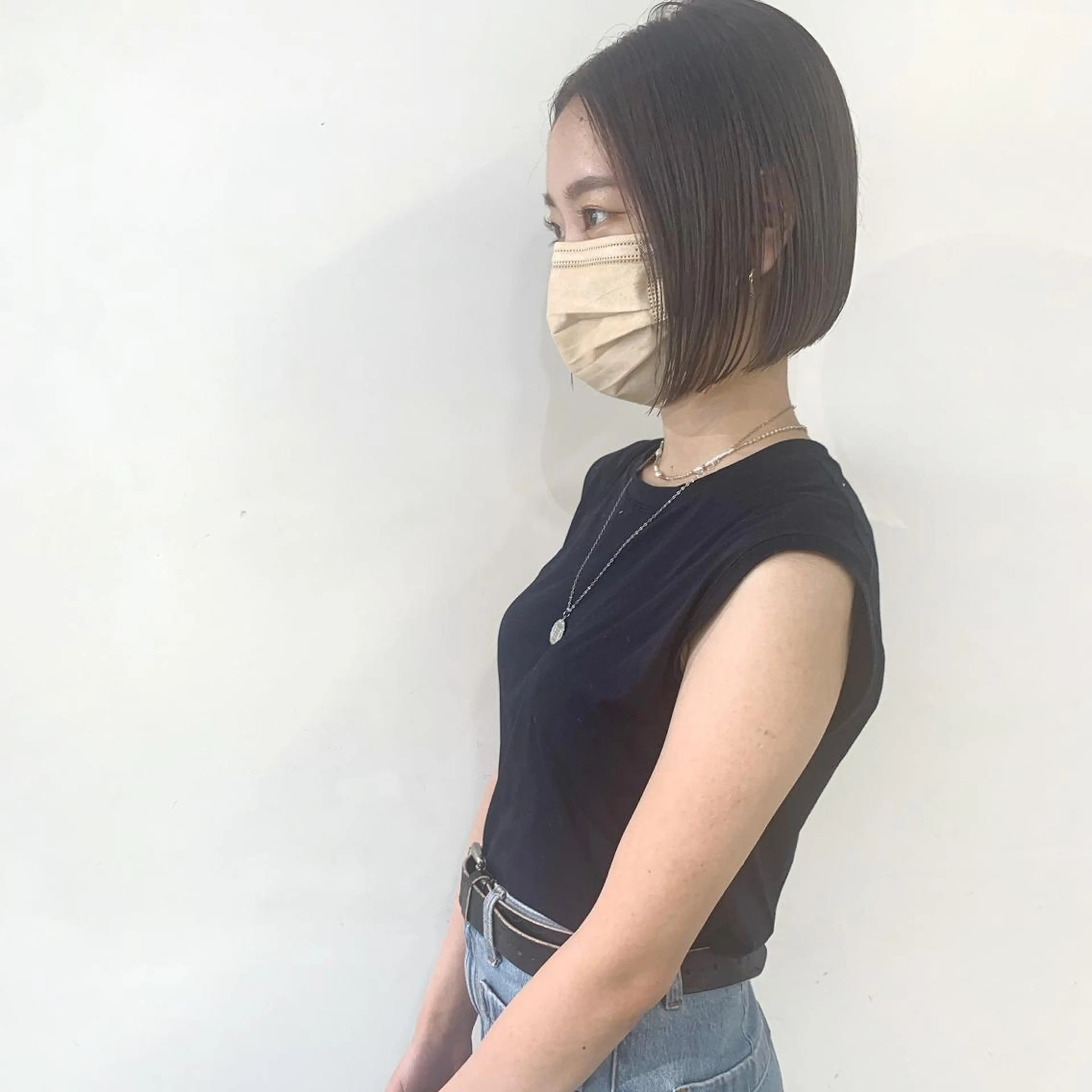 ショート カラー カット ヘアカラー トリートメント ボブ/大人ヘア k-two濱田のヘアスタイル