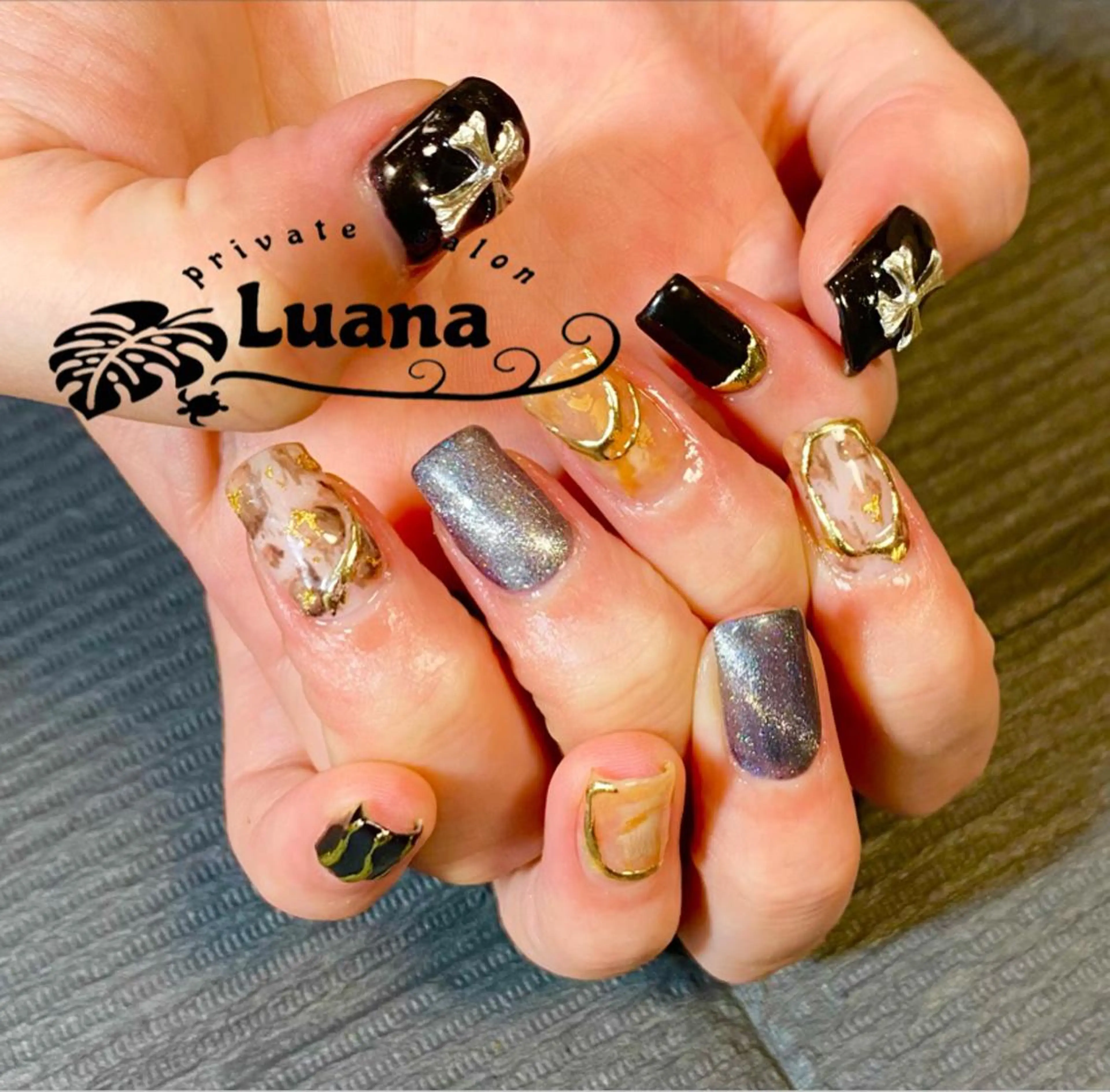 ネイル 自宅ネイルサロン ルアナのネイルデザイン