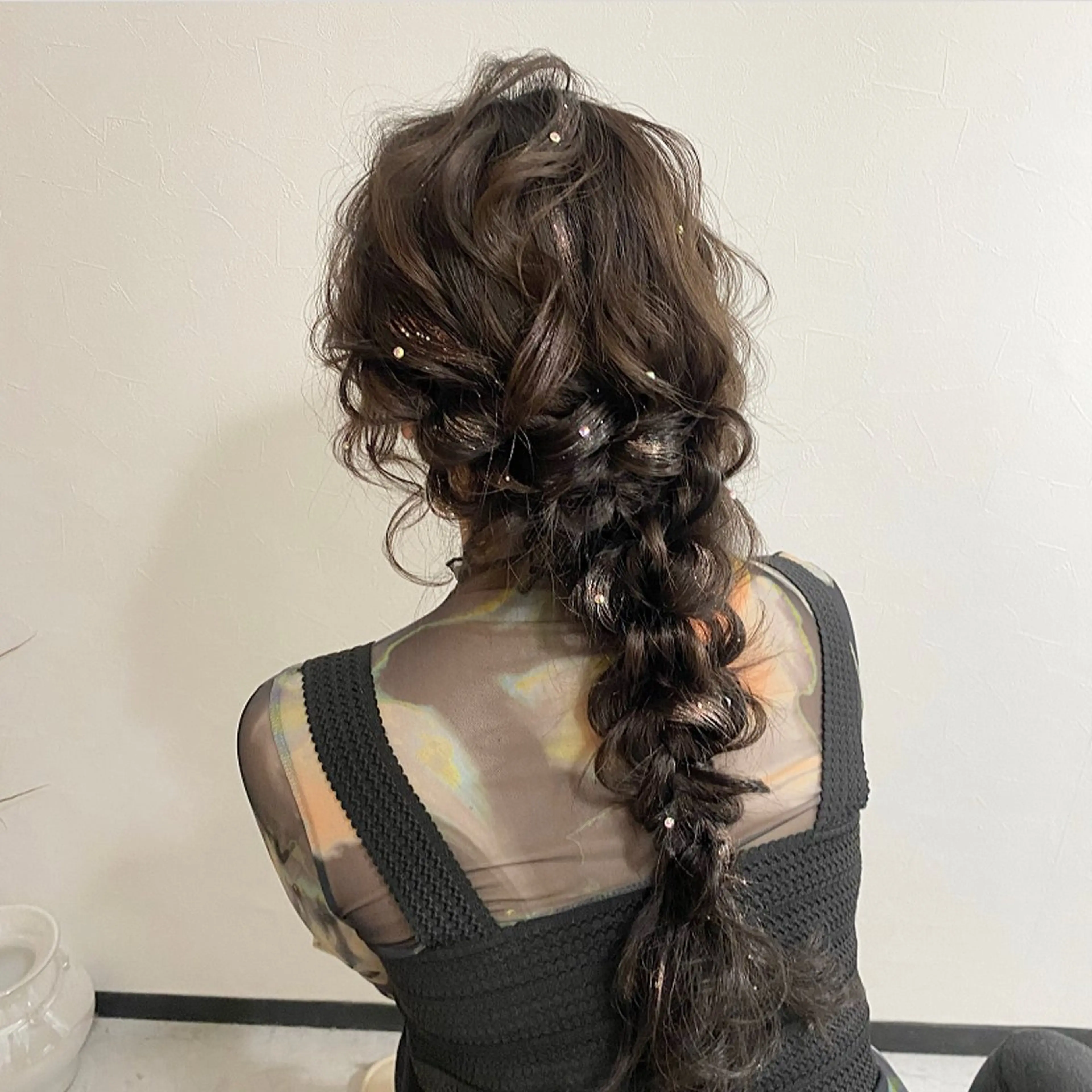 ロング Uyu所属・risa/恵比寿/ ヘアセットのヘアスタイル