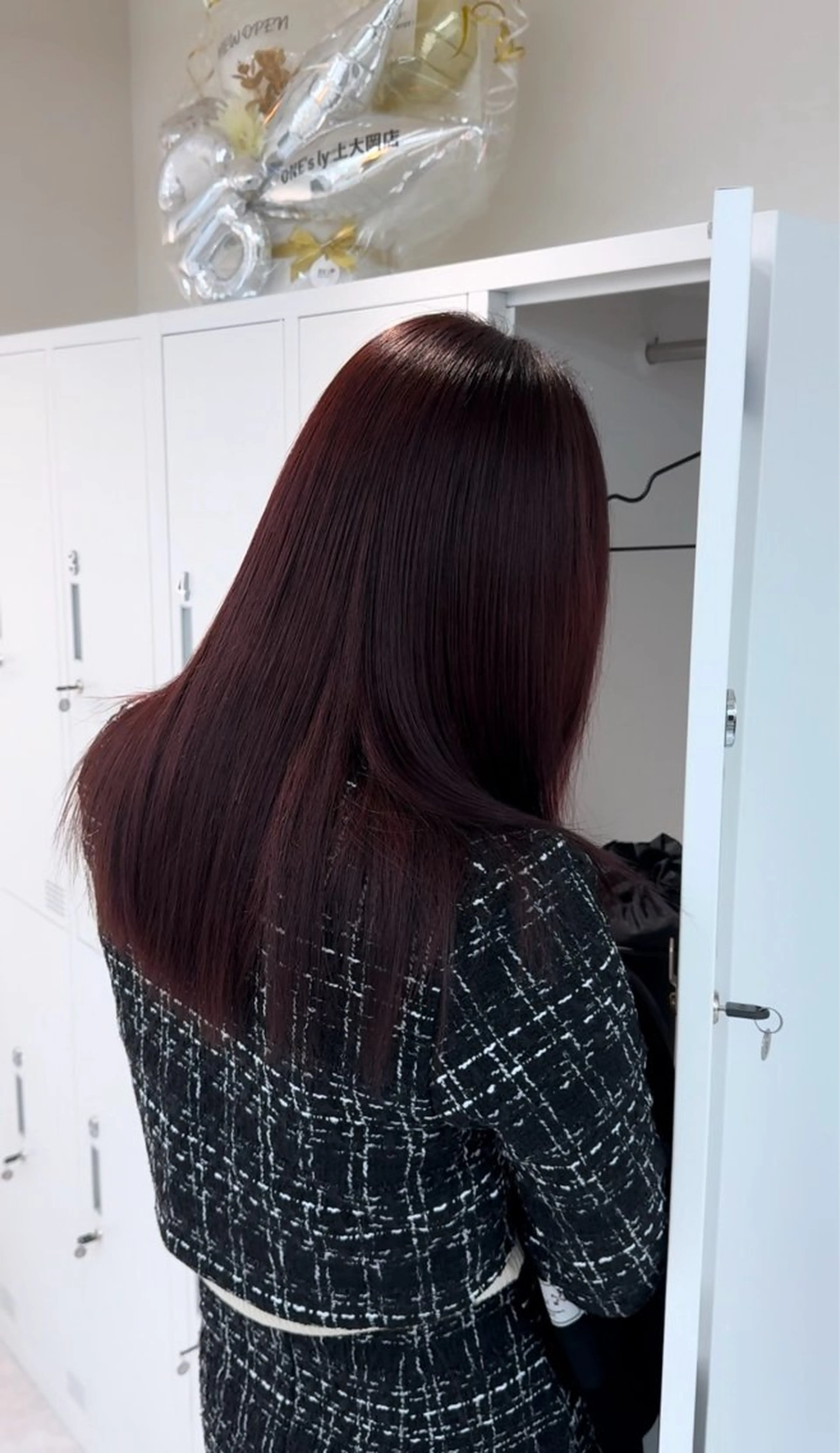 ロング カット ヘアカラー トリートメント REI /艶髪/透明 感カラー/ボブのヘアスタイル