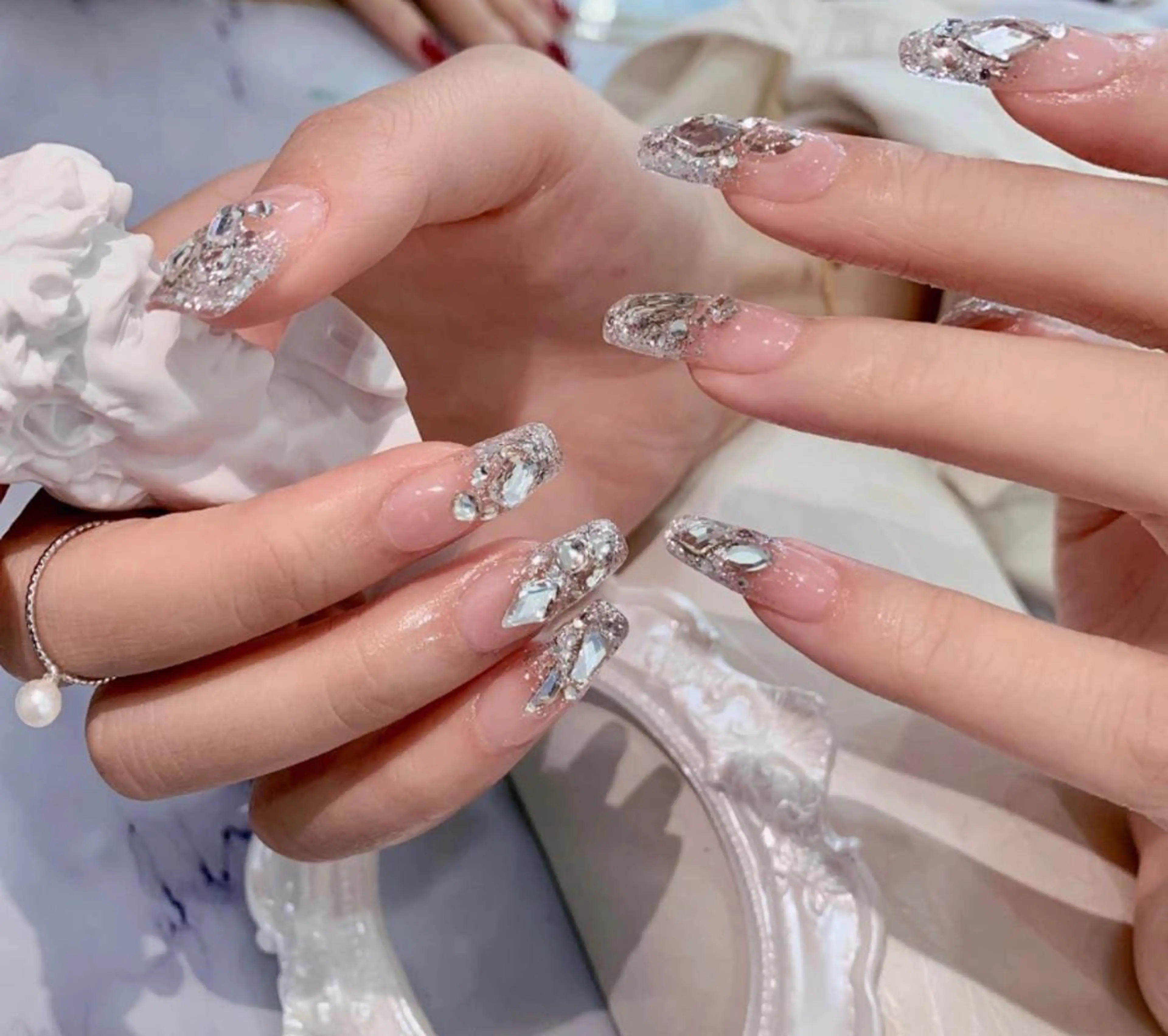 ネイル 長さだし専門店 M2　rikaのネイルデザイン