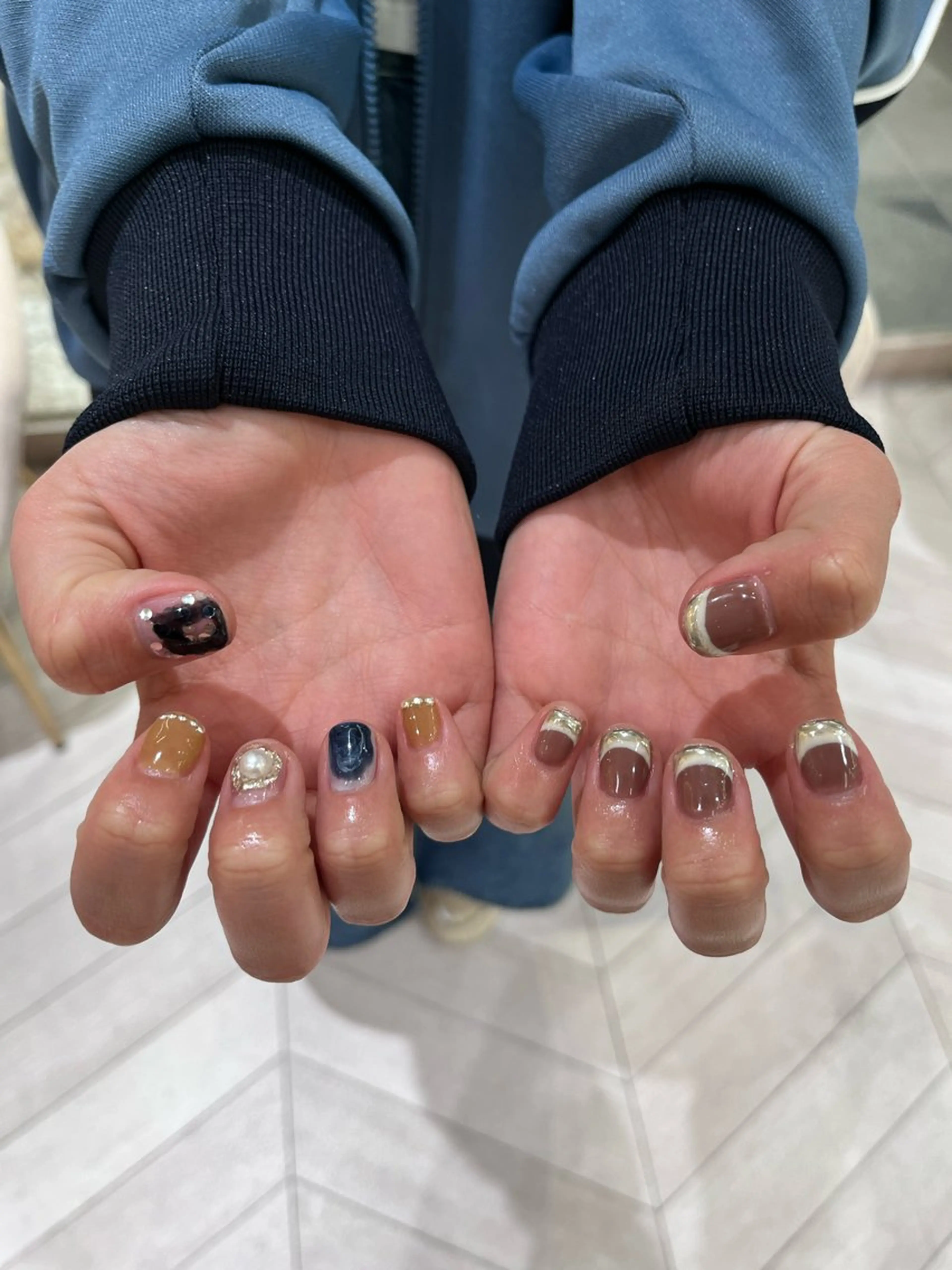 ネイル ハンドネイル ∴Sanae. ∴ トータルビューティーのネイルデザイン