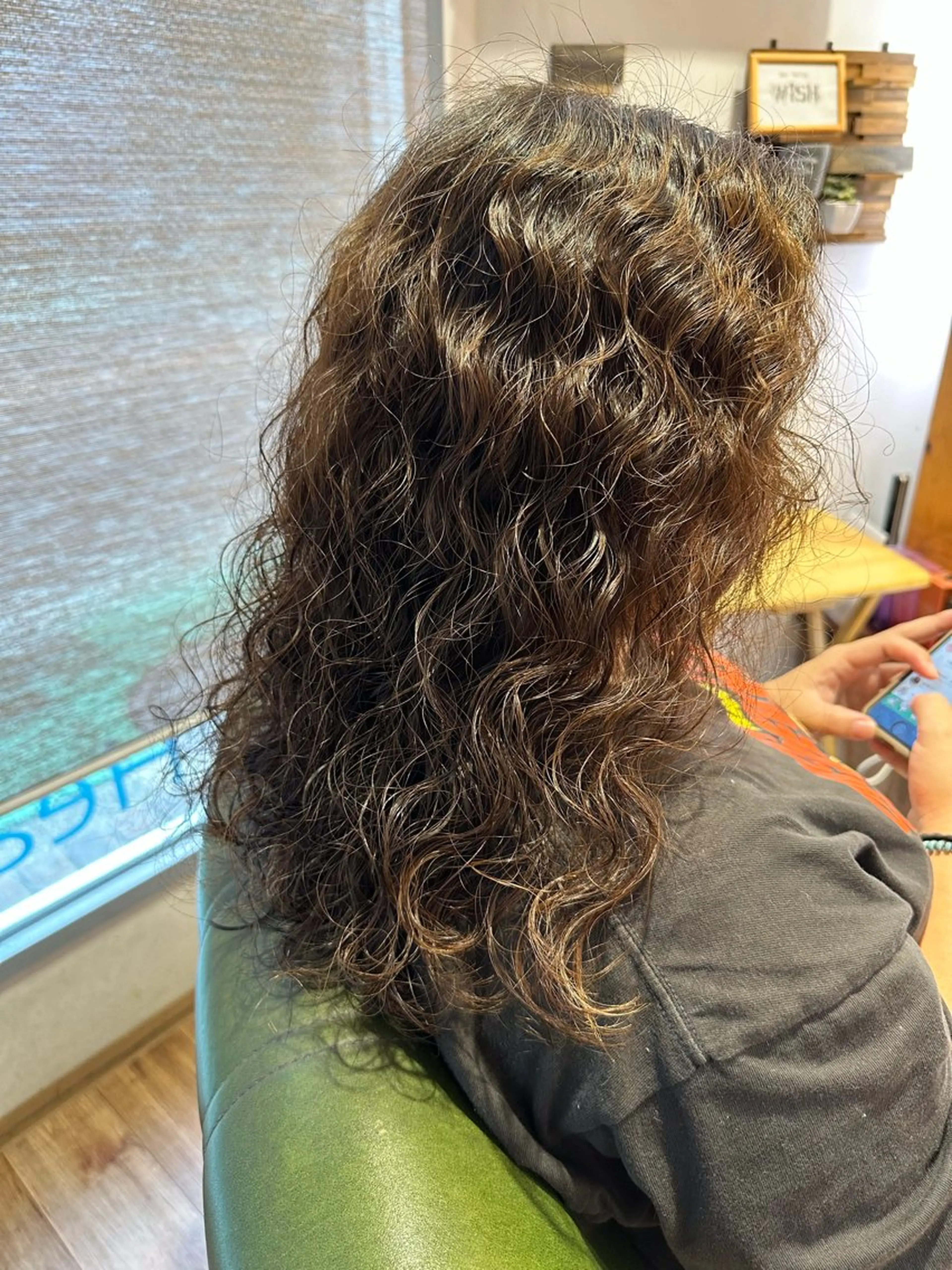 ロング パーマ ボブ/インナーカラー ショート/佐野祥子のヘアスタイル