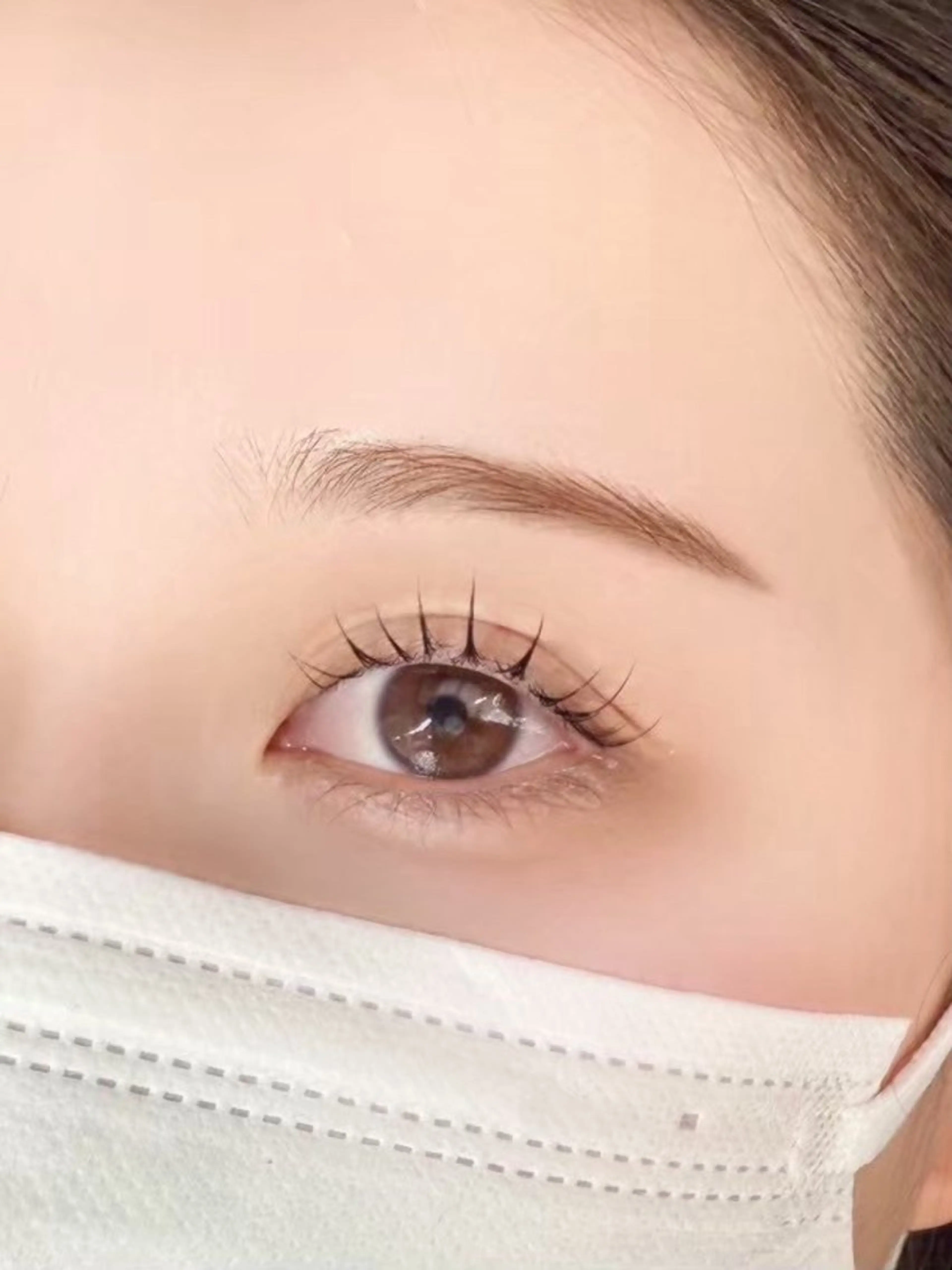 マツエク・マツパ 束感まつ毛 マツパ nerine博多 mizuhoのマツエク・マツパデザイン