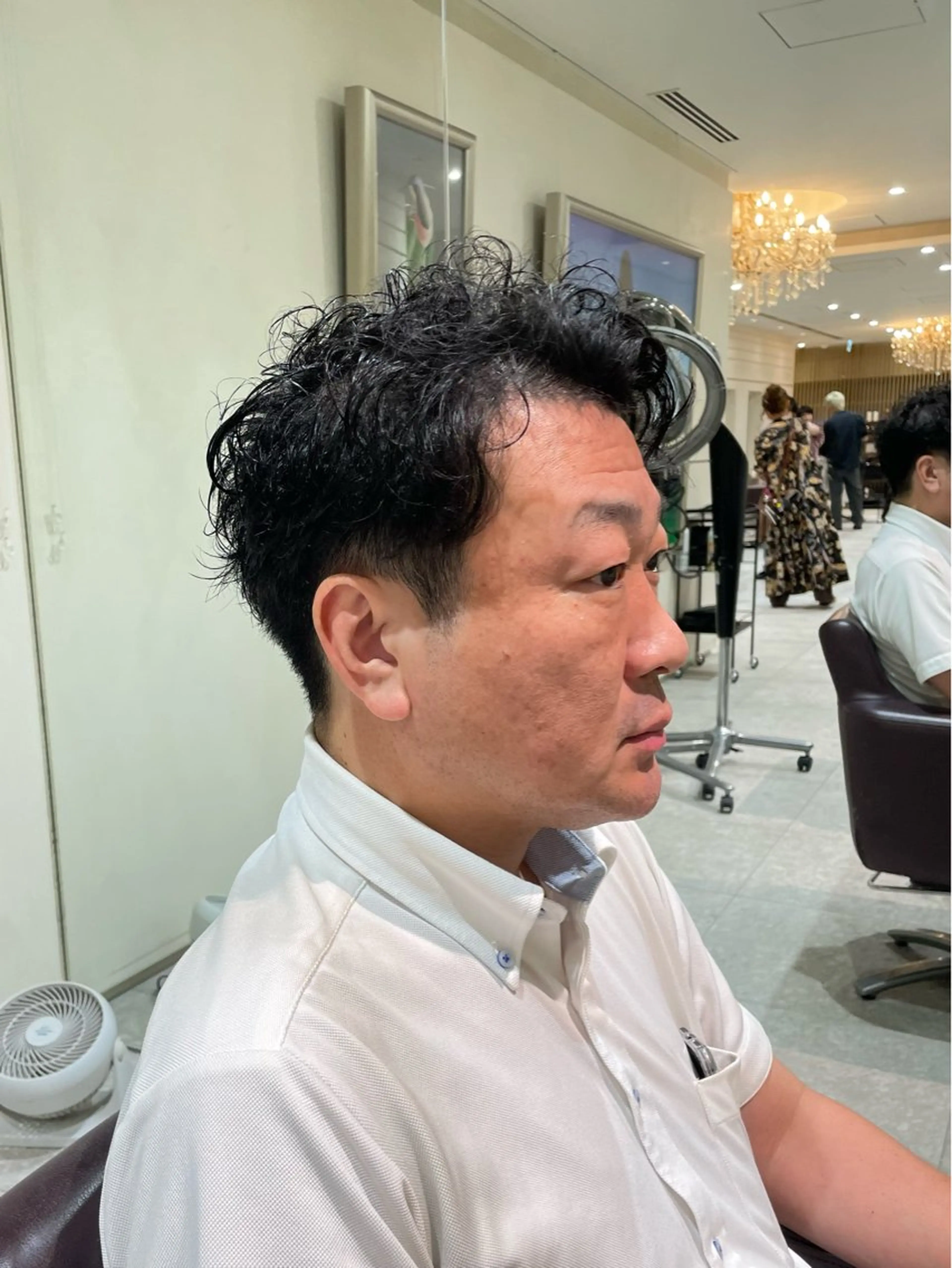 メンズ カット 本城 紗良のヘアスタイル