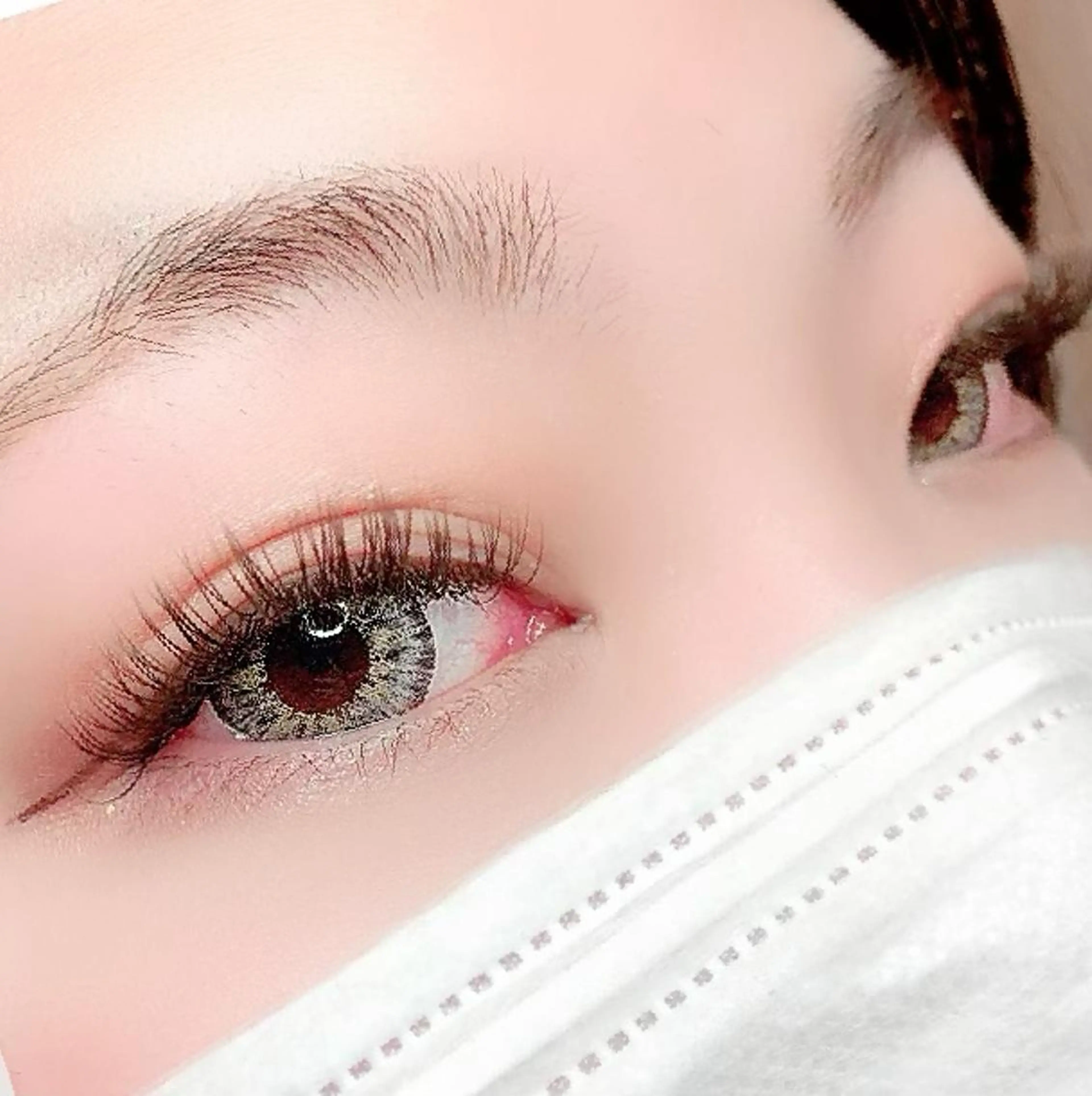 マツエク・マツパ 付け放題 カラーマツエク フラットラッシュ AYLASH石川 韓国風/カラエクのマツエク・マツパデザイン