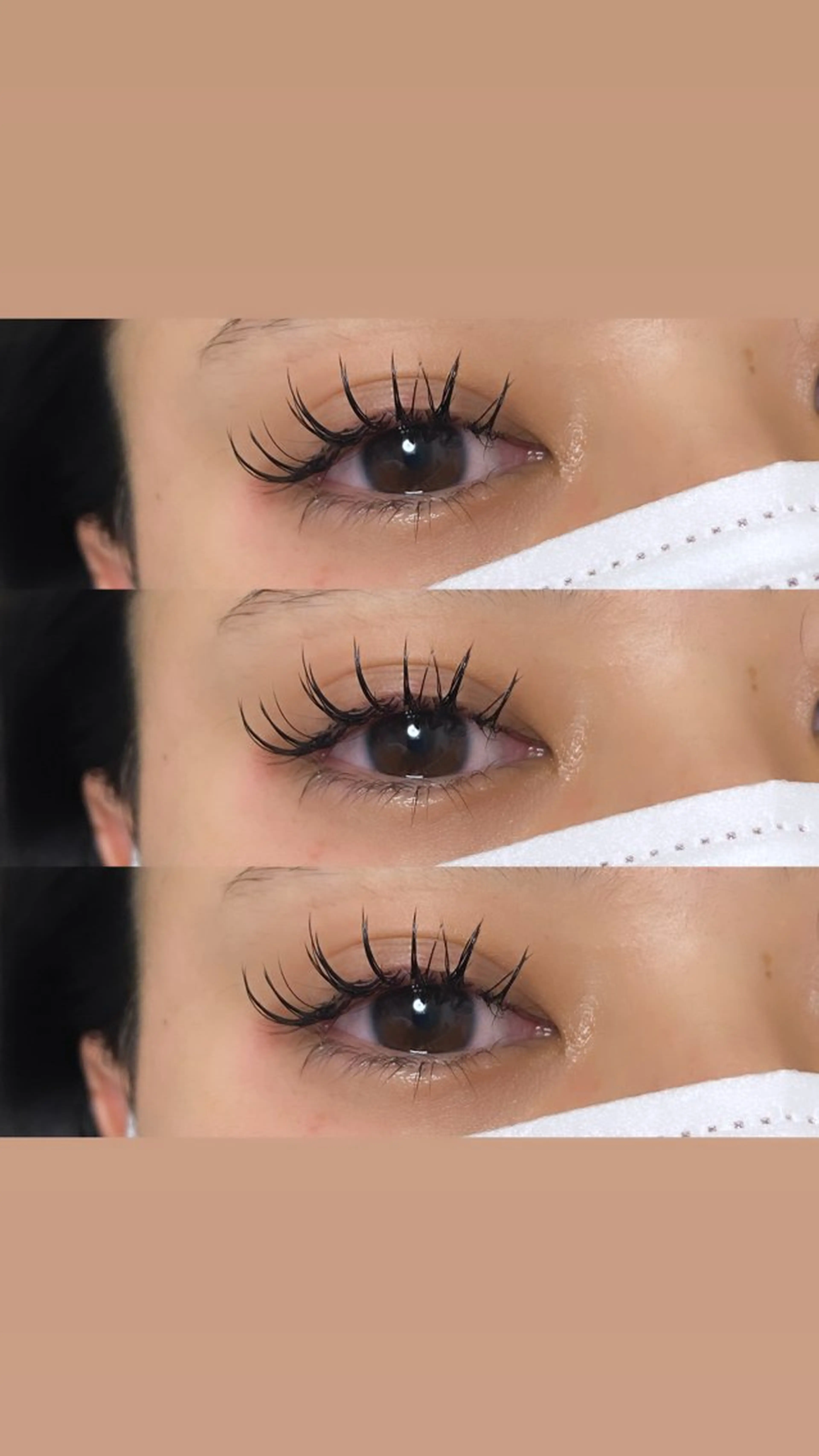 マツエク・マツパ 付け放題 束感まつ毛 フラットラッシュ ヤマグチ リンのマツエク・マツパデザイン