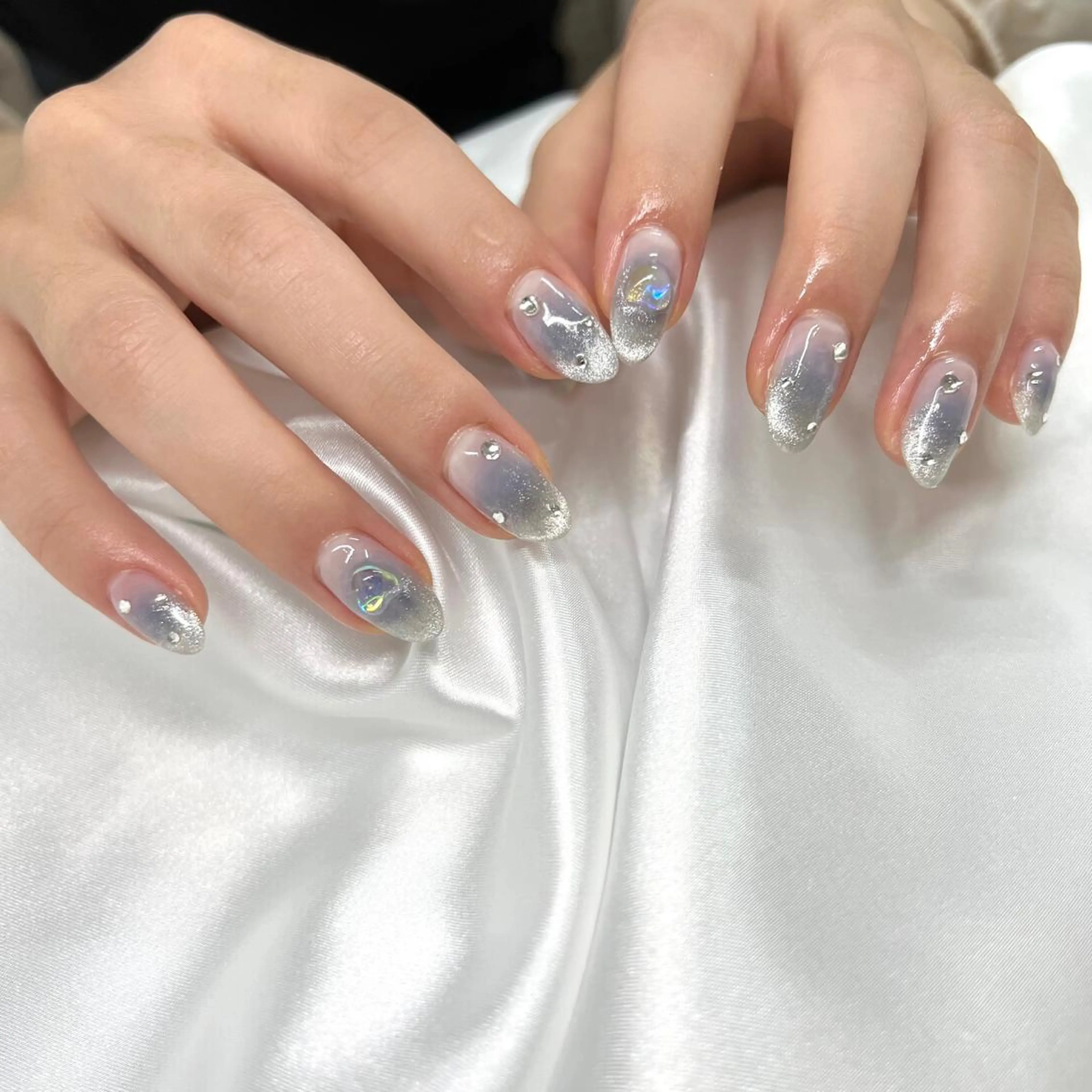 ミディアム ネイル マツエク・マツパ REVIA_nail maiのネイルデザイン