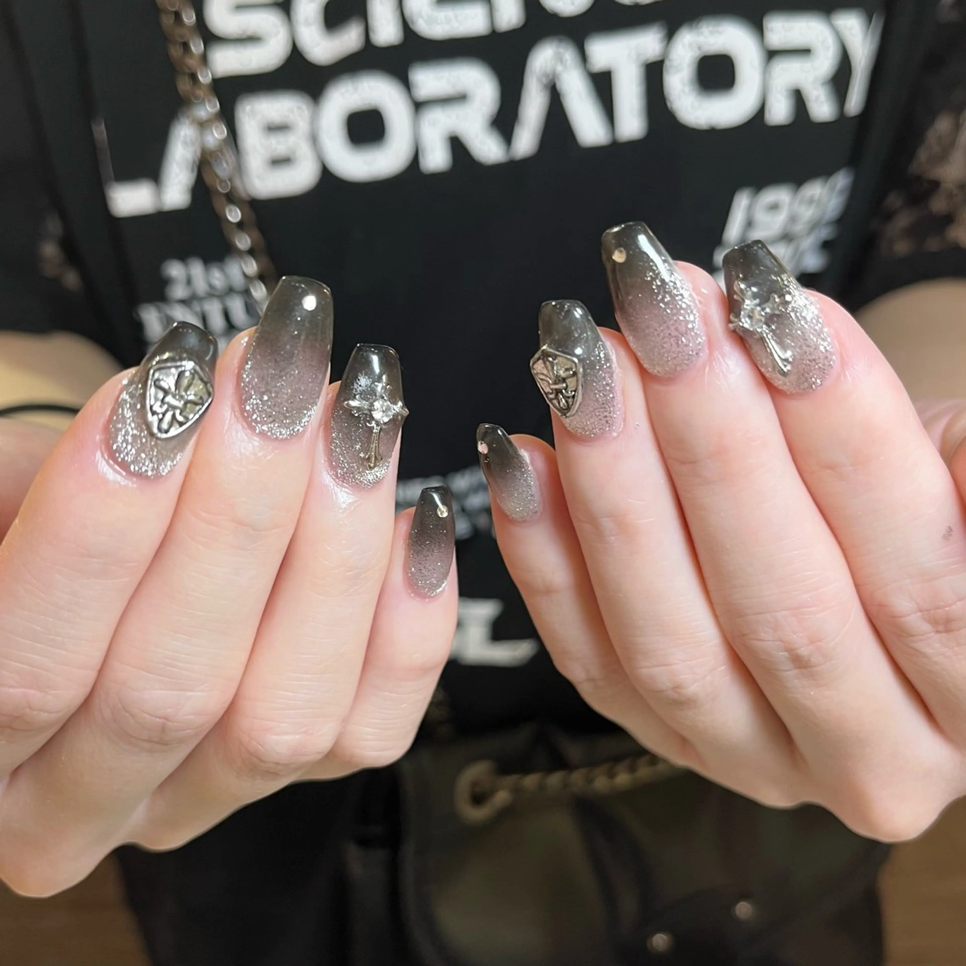 ネイル ハンドネイル D.d Haruka /y2k/持ち込みのネイルデザイン