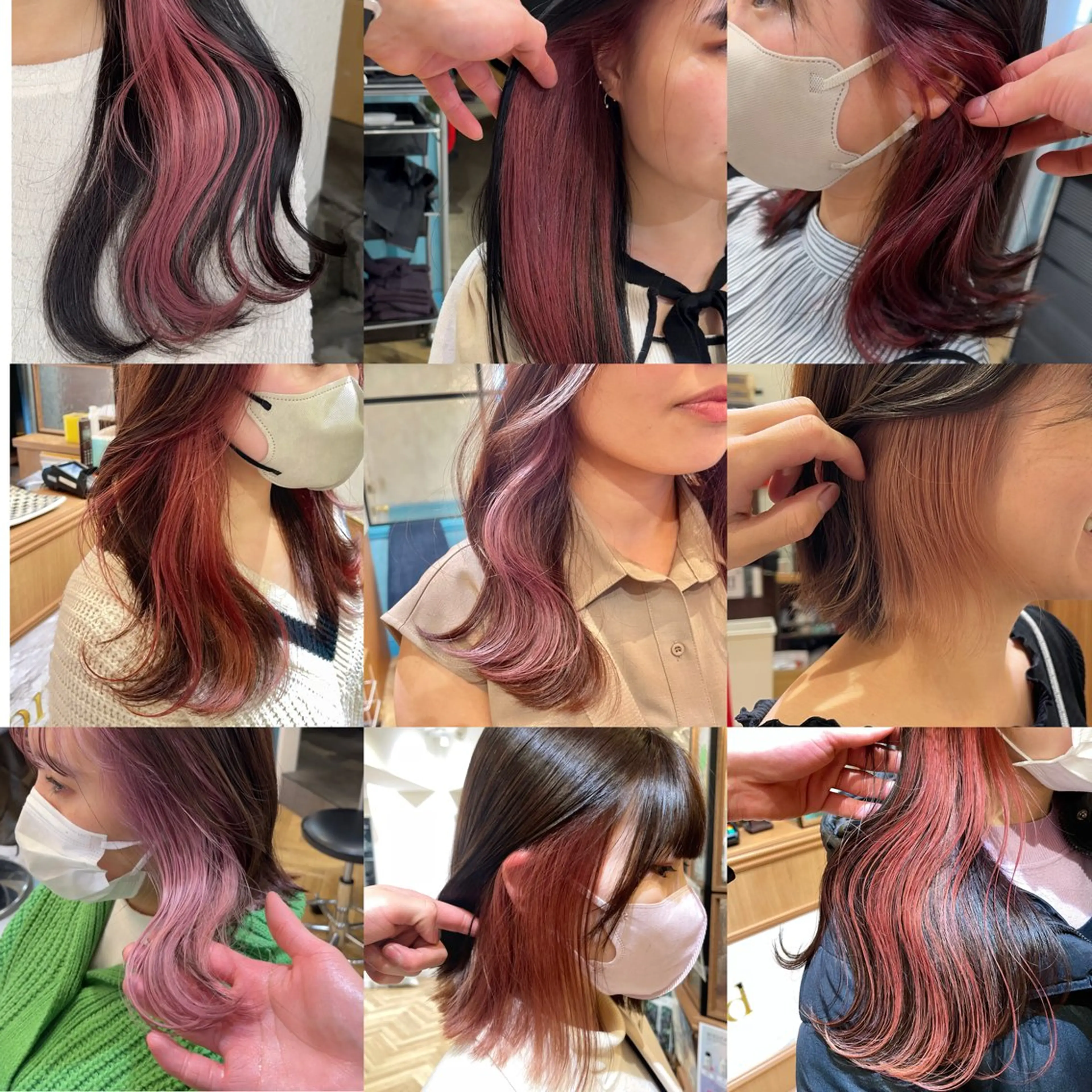 カット＋インナーカラー＋トリートメント⚠️補足説明チェック👀の写真