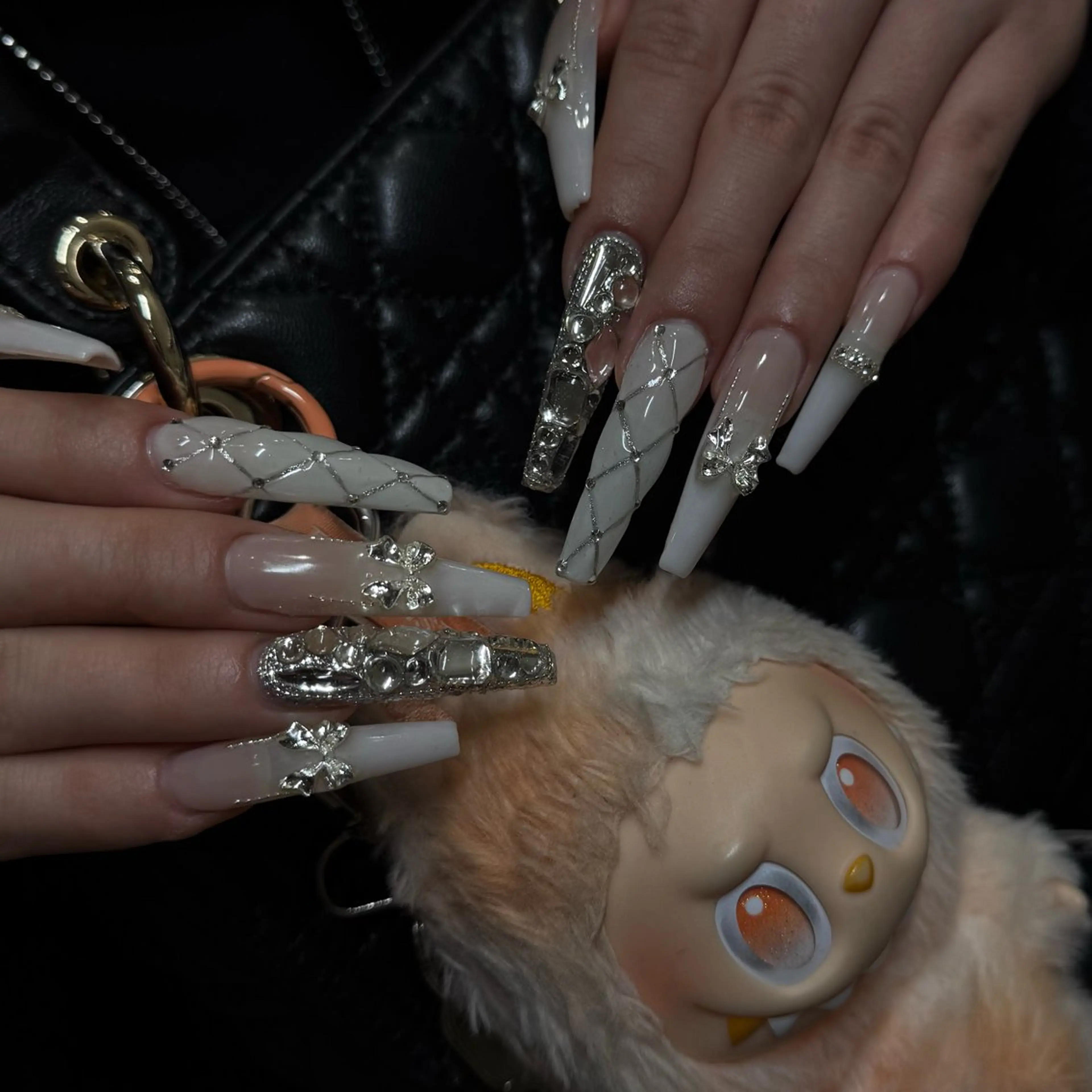 ネイル ロングネイル ハンドネイル IROHA NAIL 北村菜帆のネイルデザイン