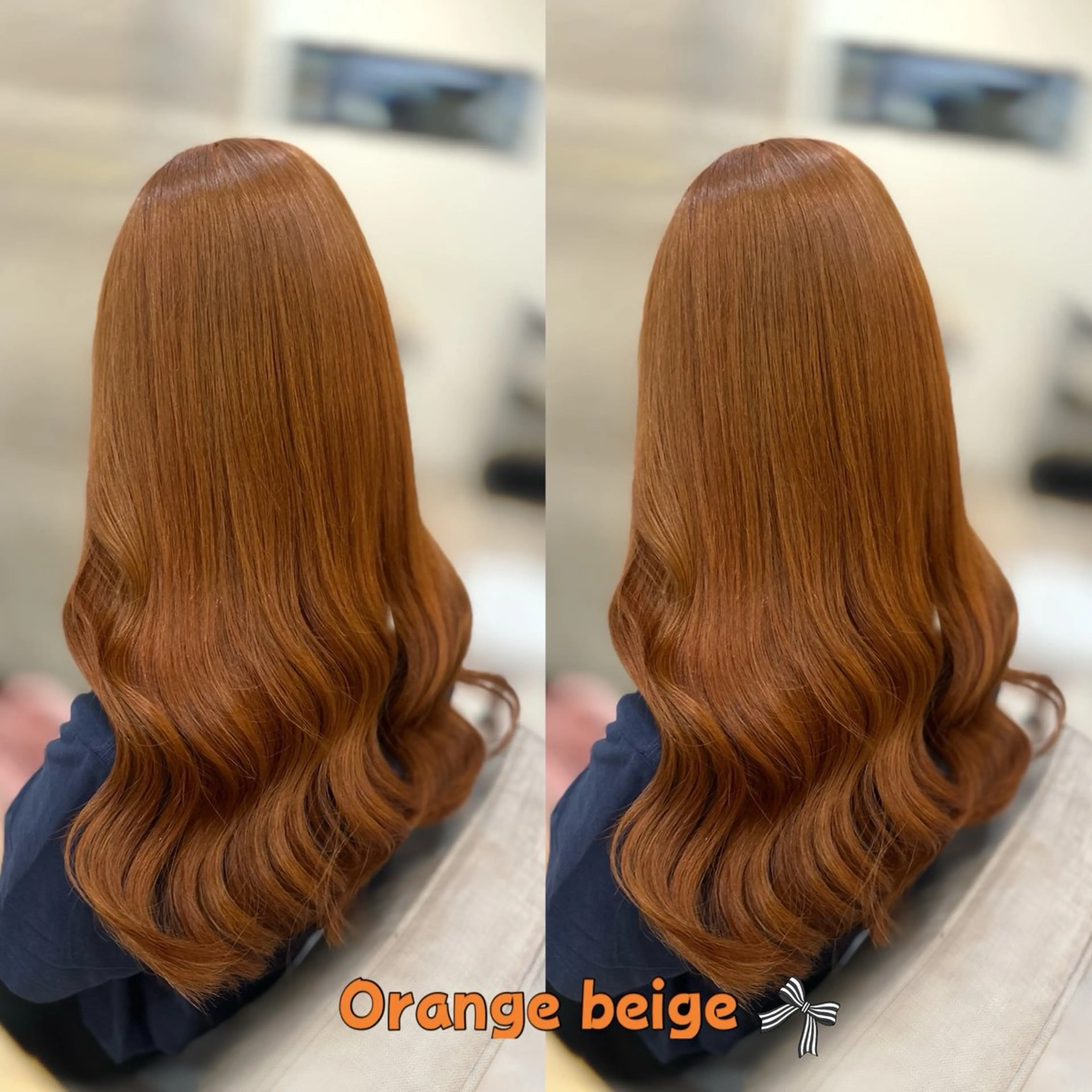 『🎪人気No.1🎪』🌹透明感カラー➕デザインカット➕ツヤツヤトリートメント🎈(韓国ヘア)10月限定🎡の写真