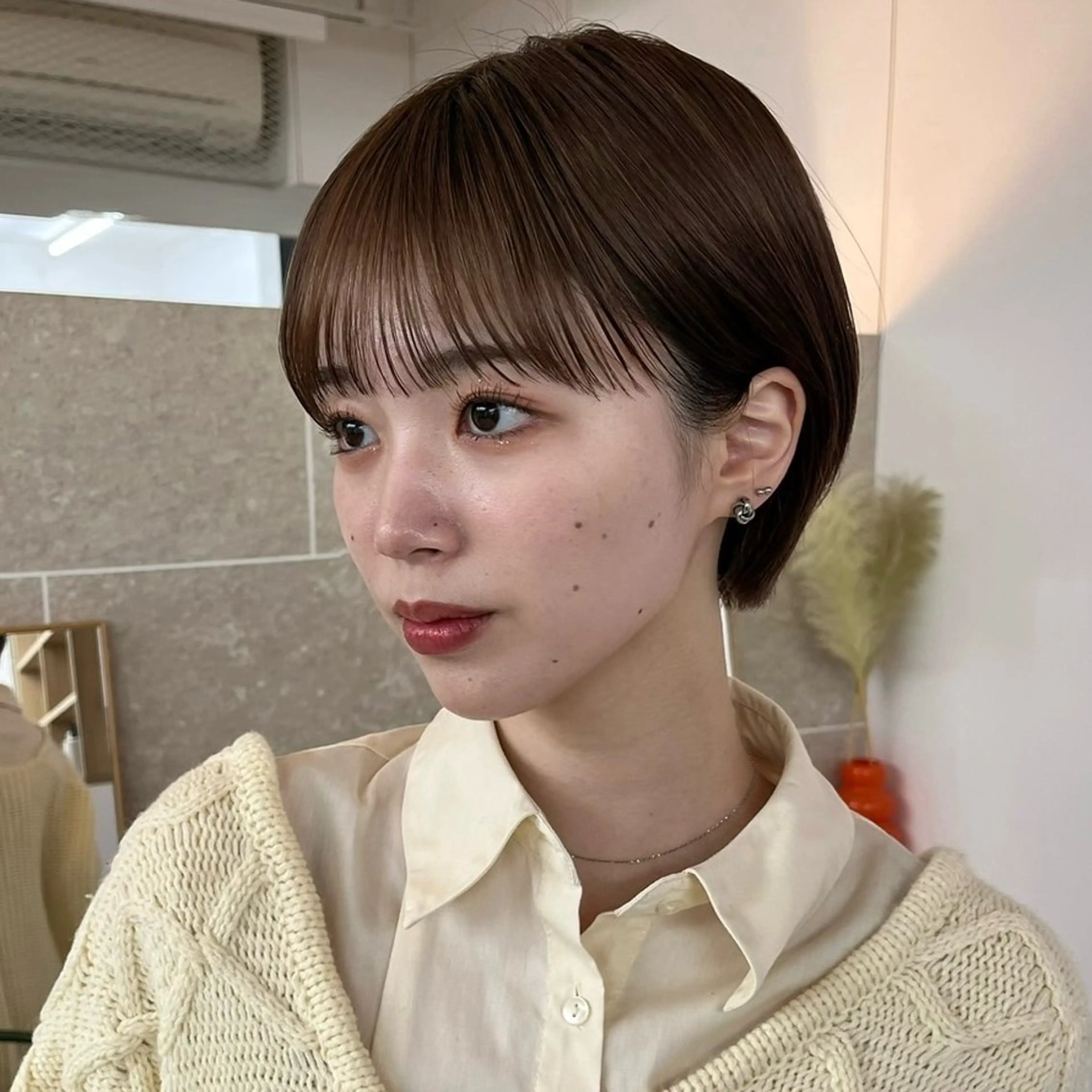 ショート ショート｜縮毛矯正 ｜へんとなのヘアスタイル