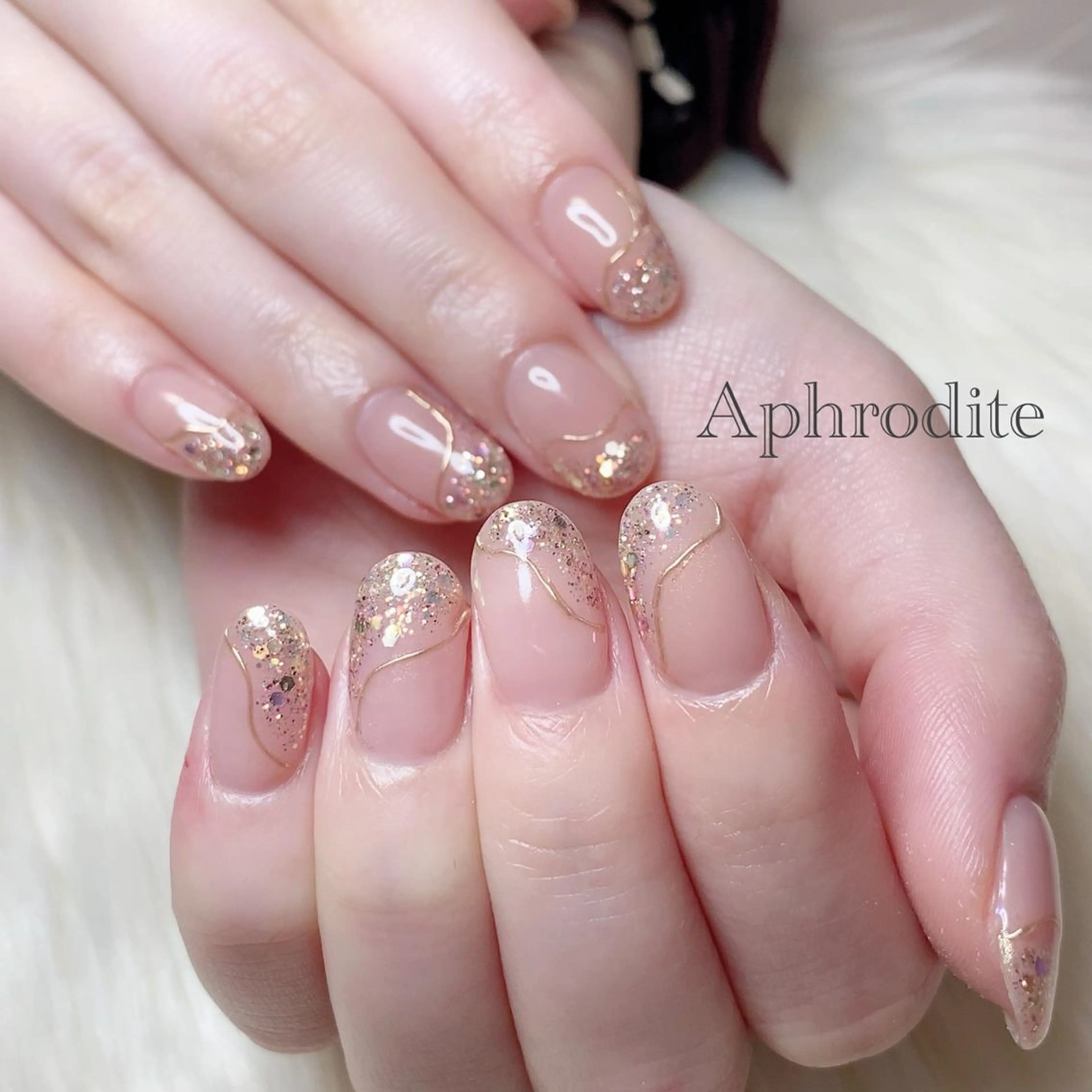 ネイル Aphrodite パラジェル認定サロンのネイルデザイン