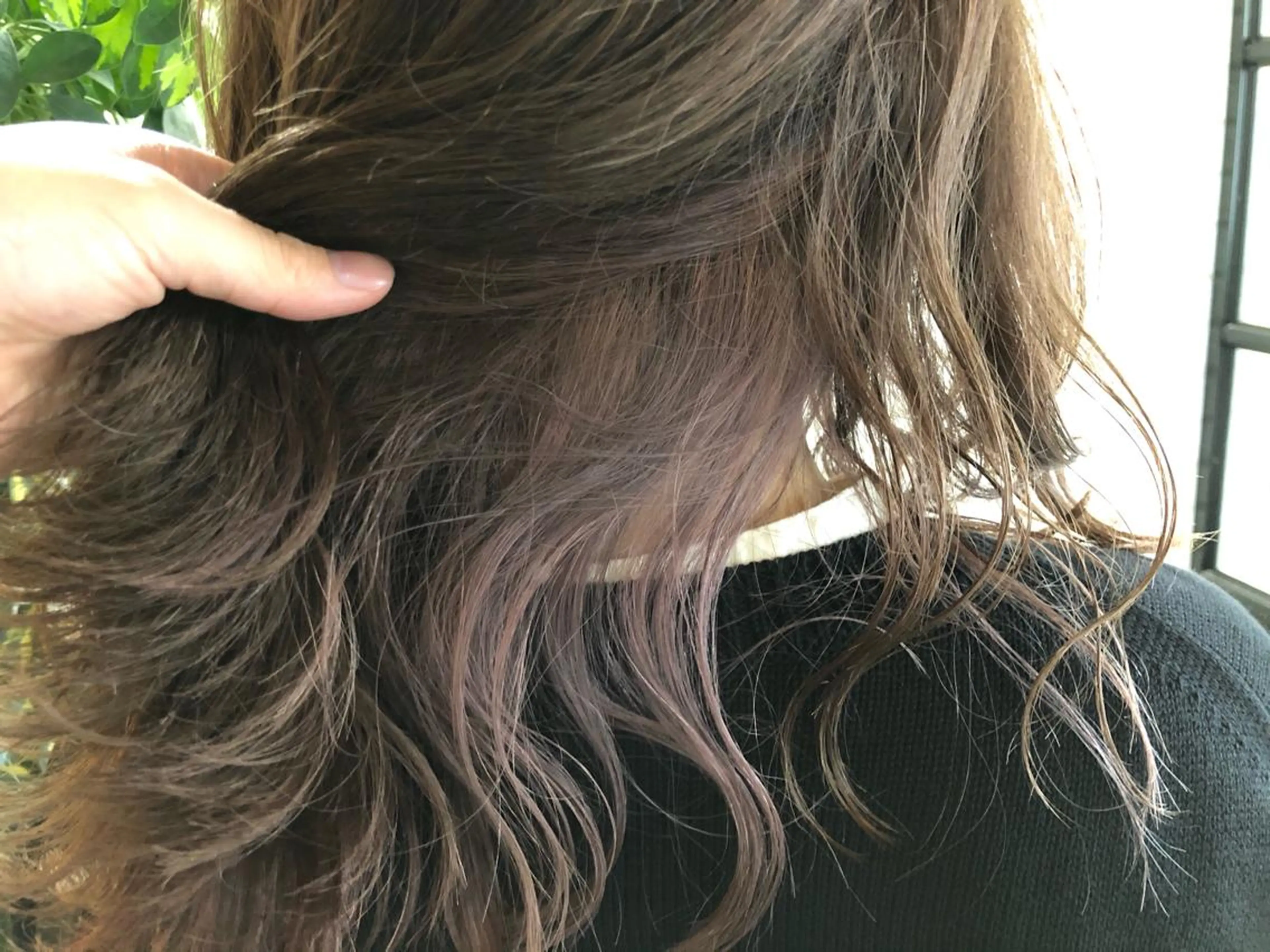 ミディアム カラー レイヤー/ウルフ/ ハッシュカット/そらのヘアスタイル