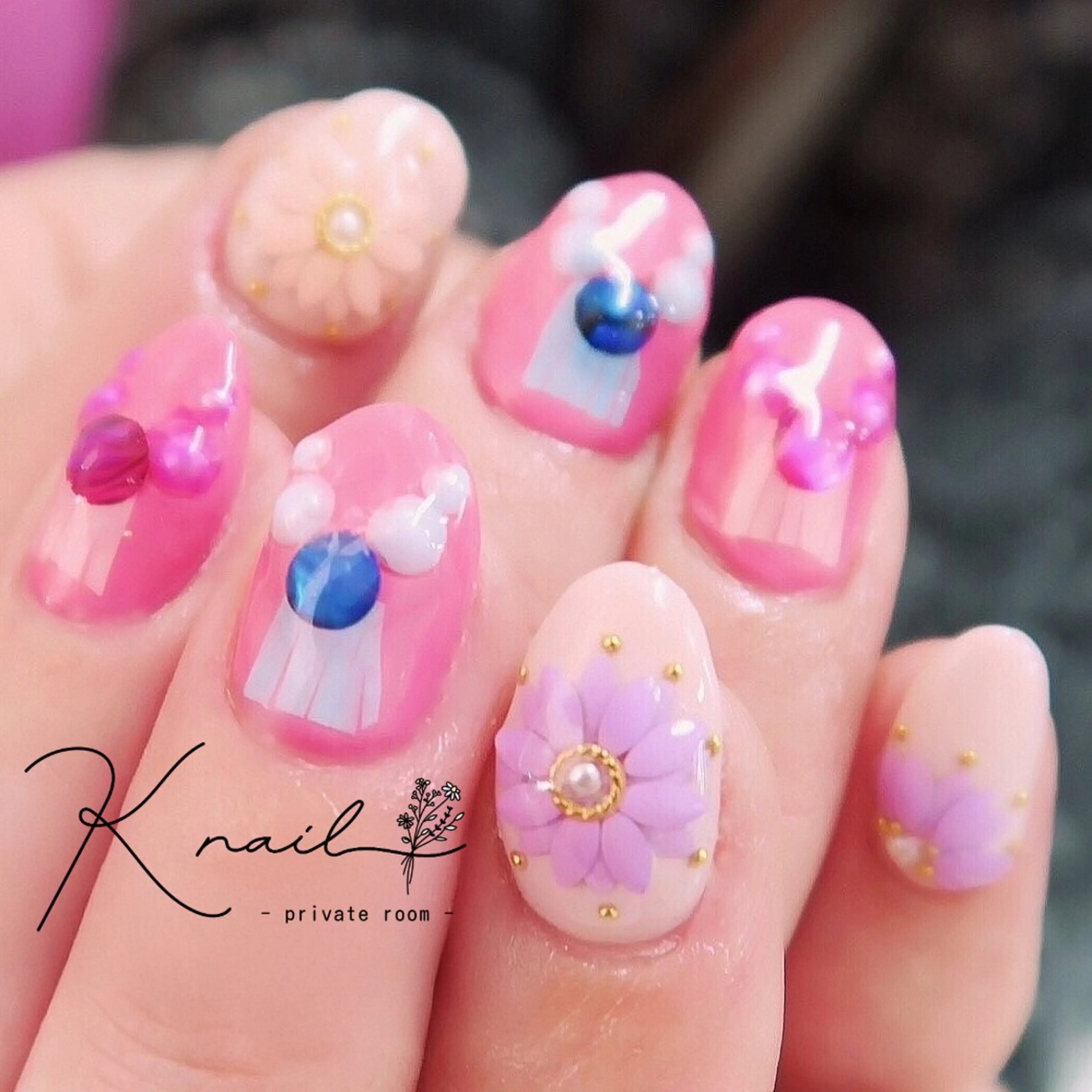 ネイル 王 雅文のネイルデザイン