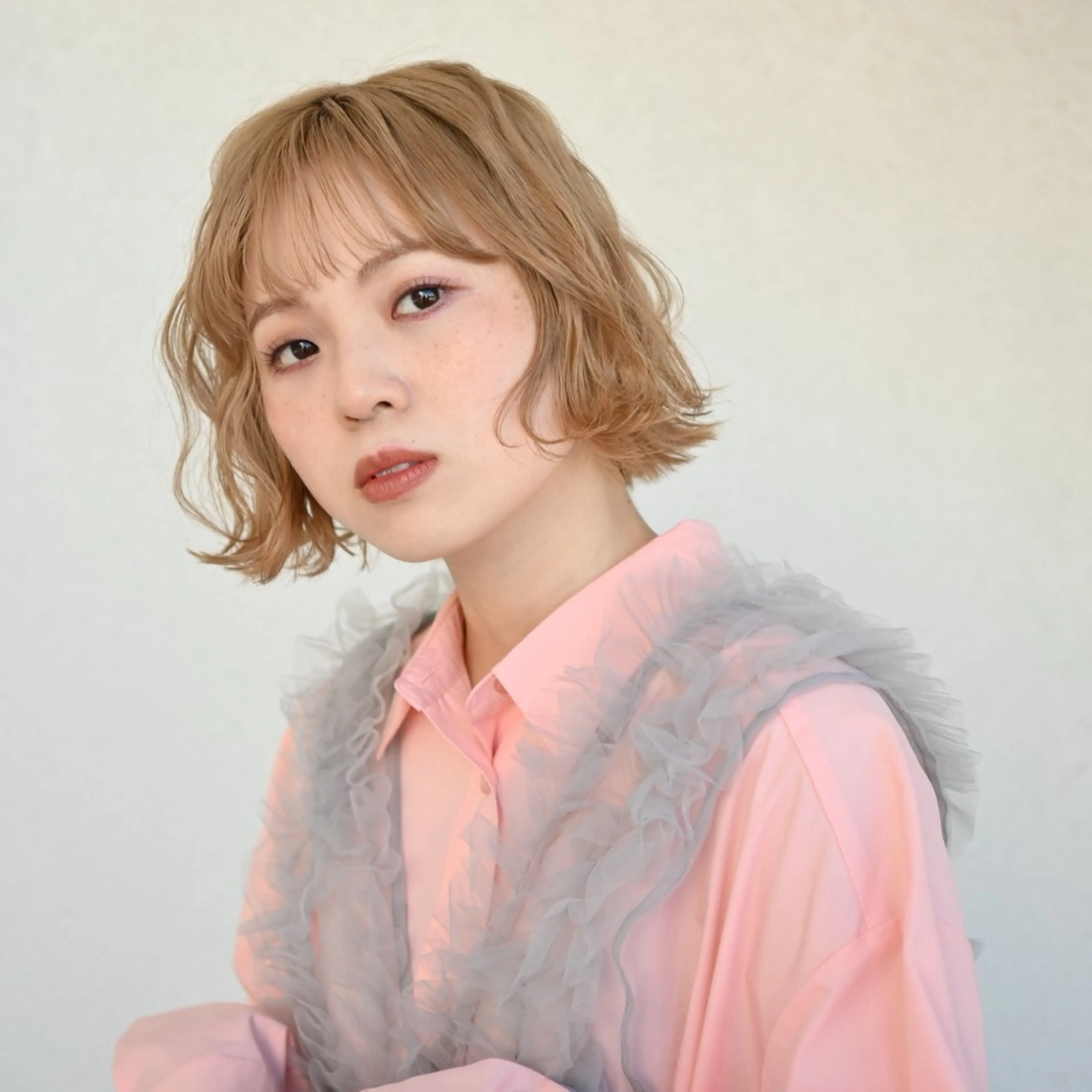 ショート 峯田 優花のヘアスタイル