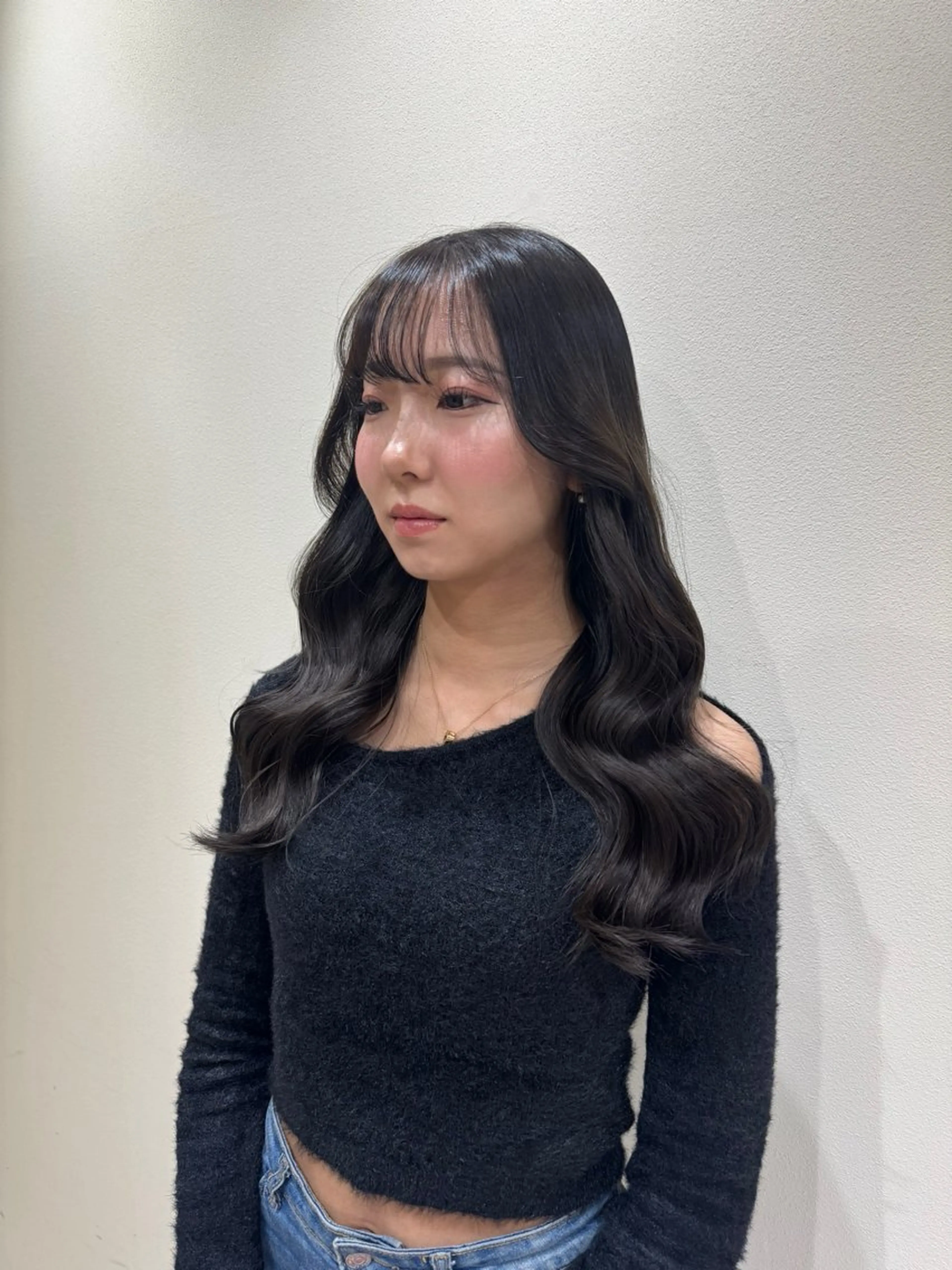 ロング カラー 黒髪 透明感カラー ヘアカラー 髪質改善🫧 カラー特化/Hinaのヘアスタイル