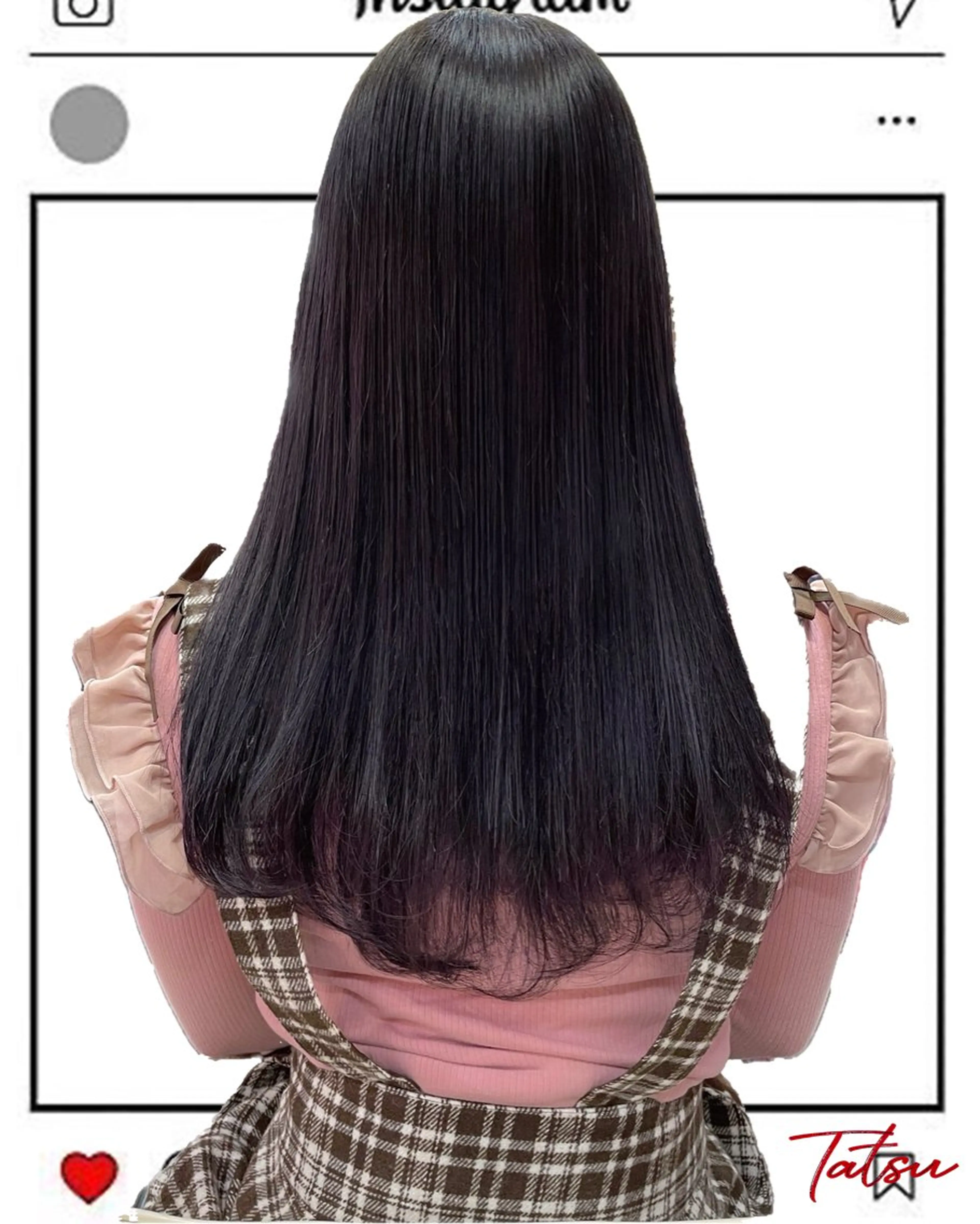 ロング カラー Tatsu/newi 大分 ハイトーンのヘアスタイル