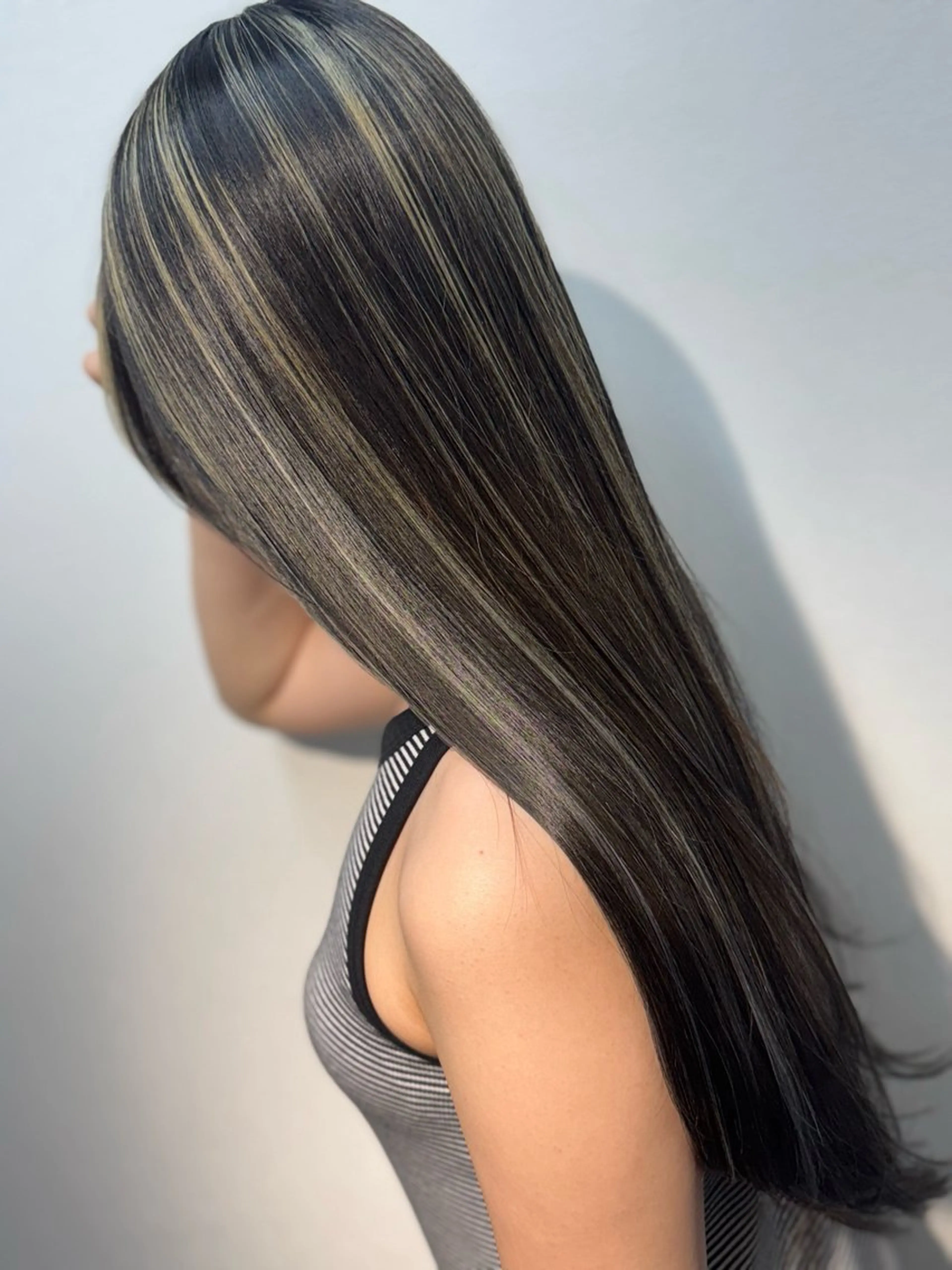 ロング 飯富 信二のヘアスタイル