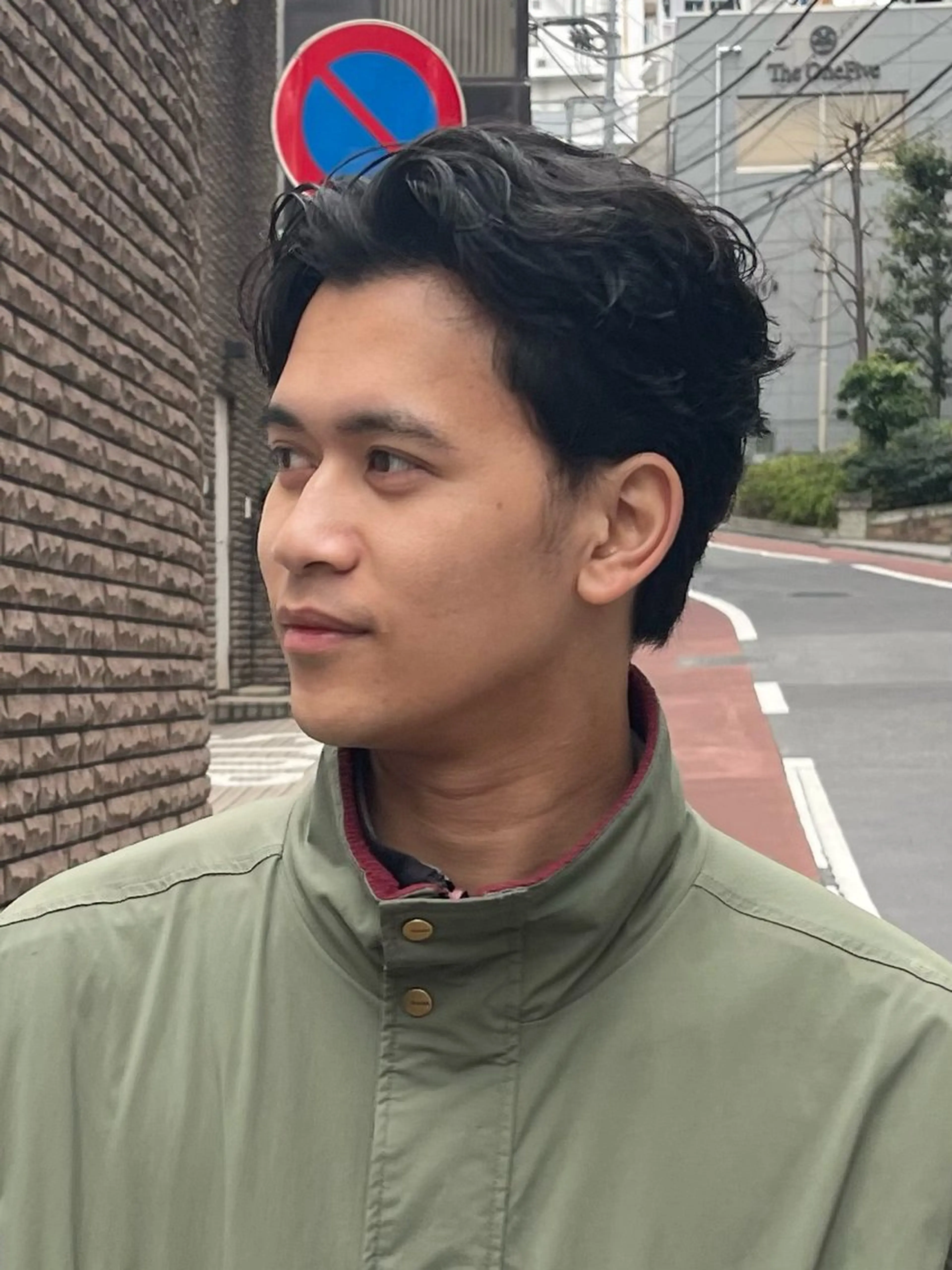 パーマ メンズ メンズカット パーマ[佐橋]のヘアスタイル