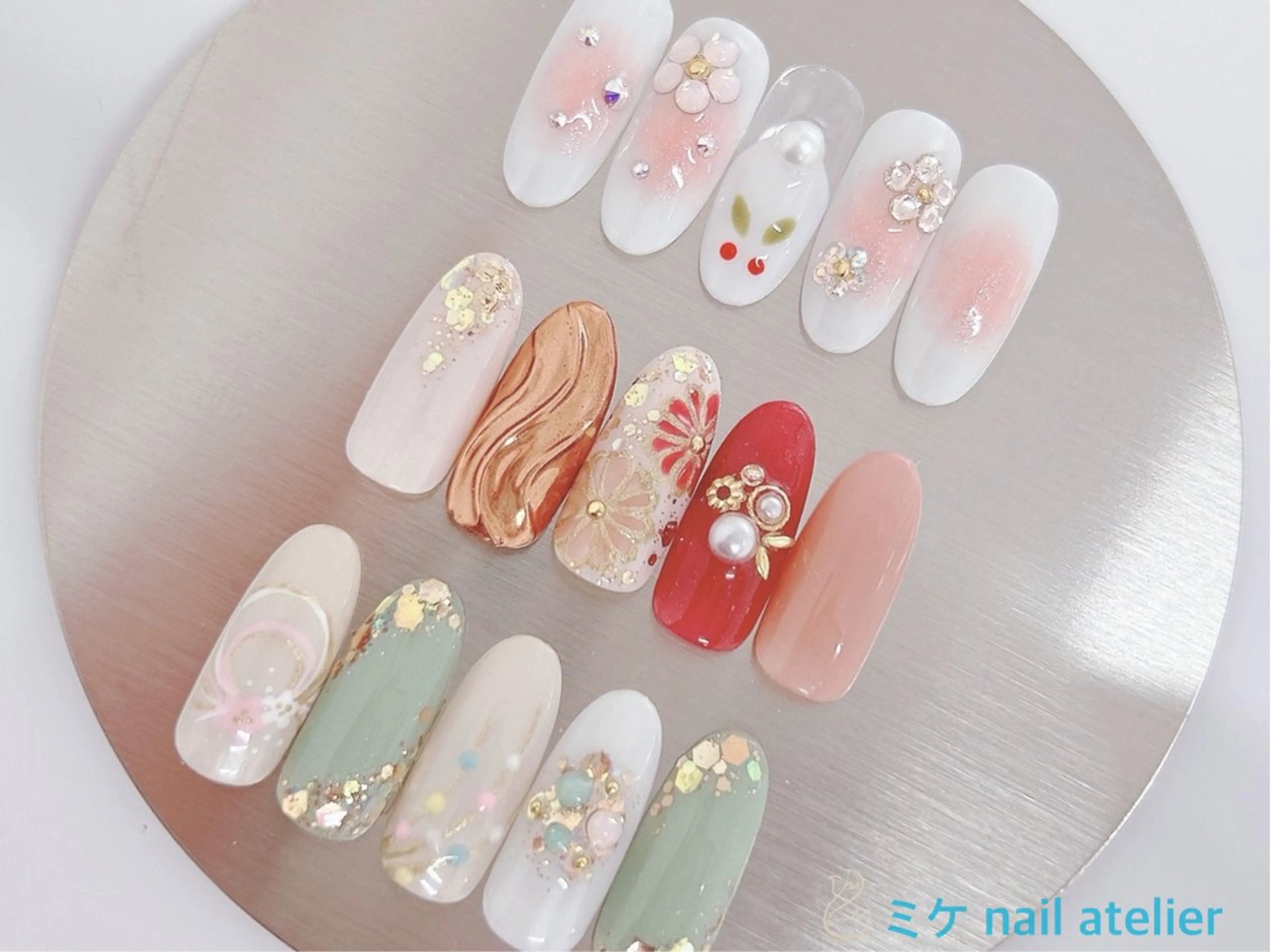 ネイル ハンドネイル h. rikaのネイルデザイン