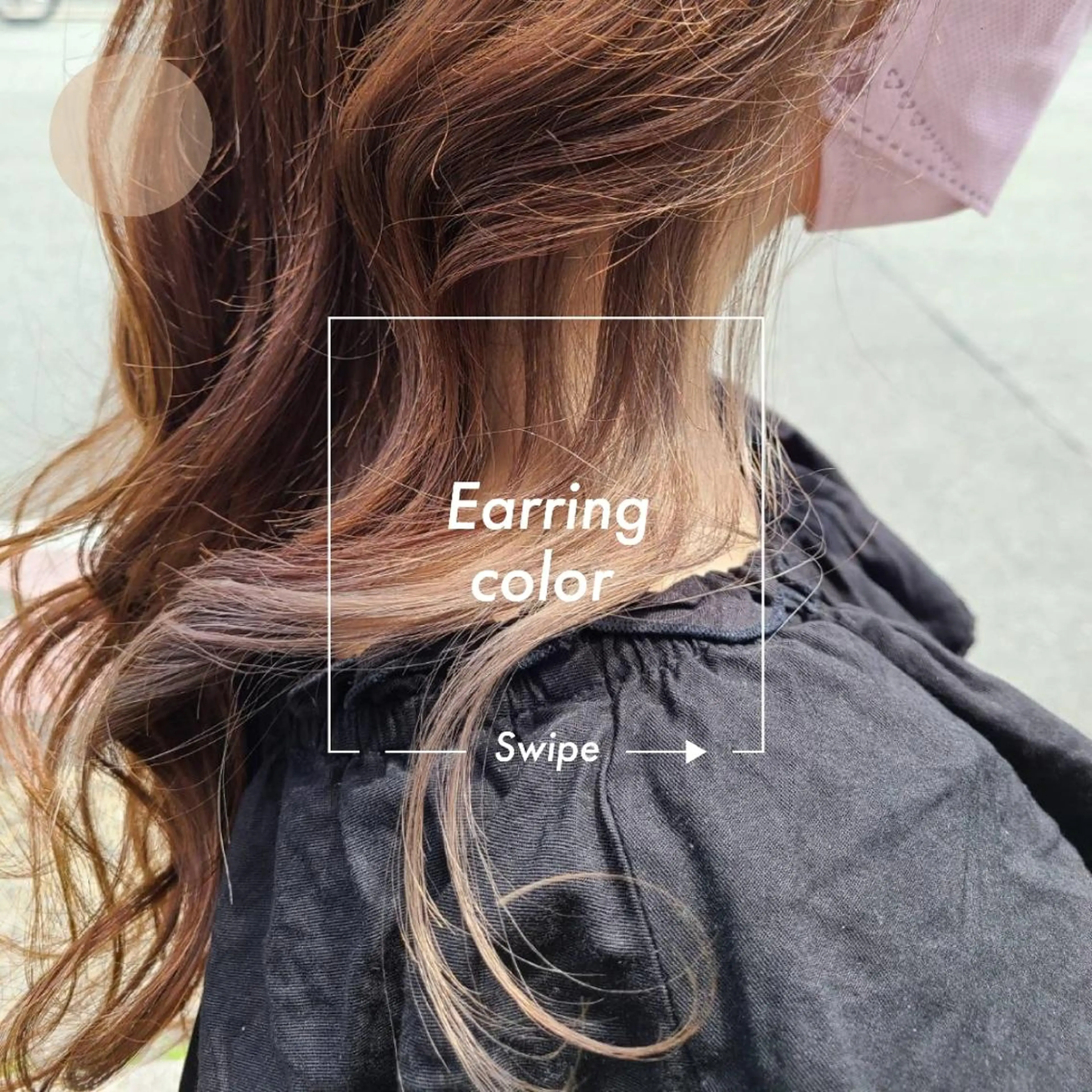 ロング カラー ヘアアレンジ イヤリングカラー グレージュ カット ヘアカラー トリートメント terra✂️川嶋 大輔のヘアスタイル