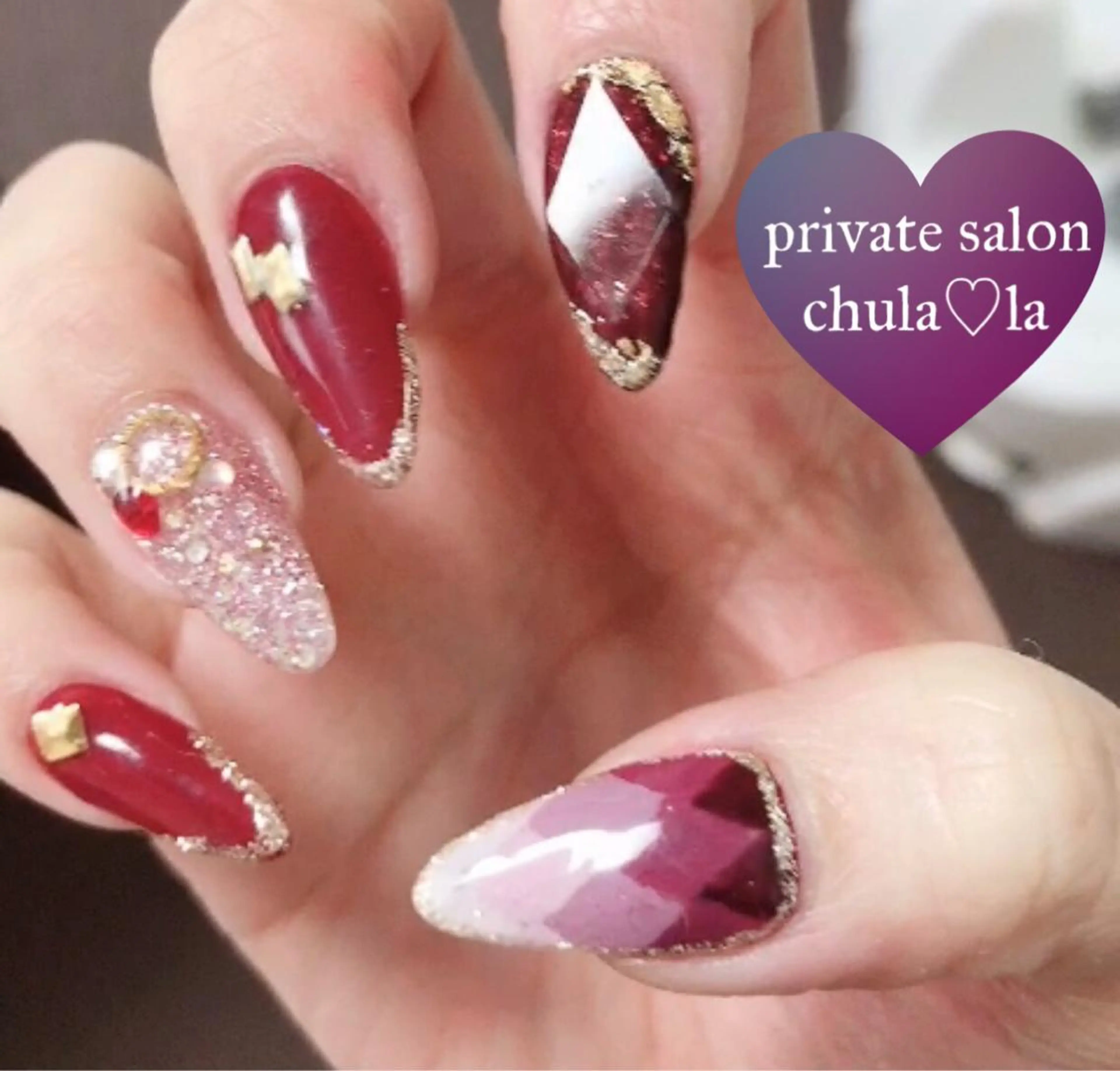 ネイル Chula♡la 豊見城市高安のネイルデザイン