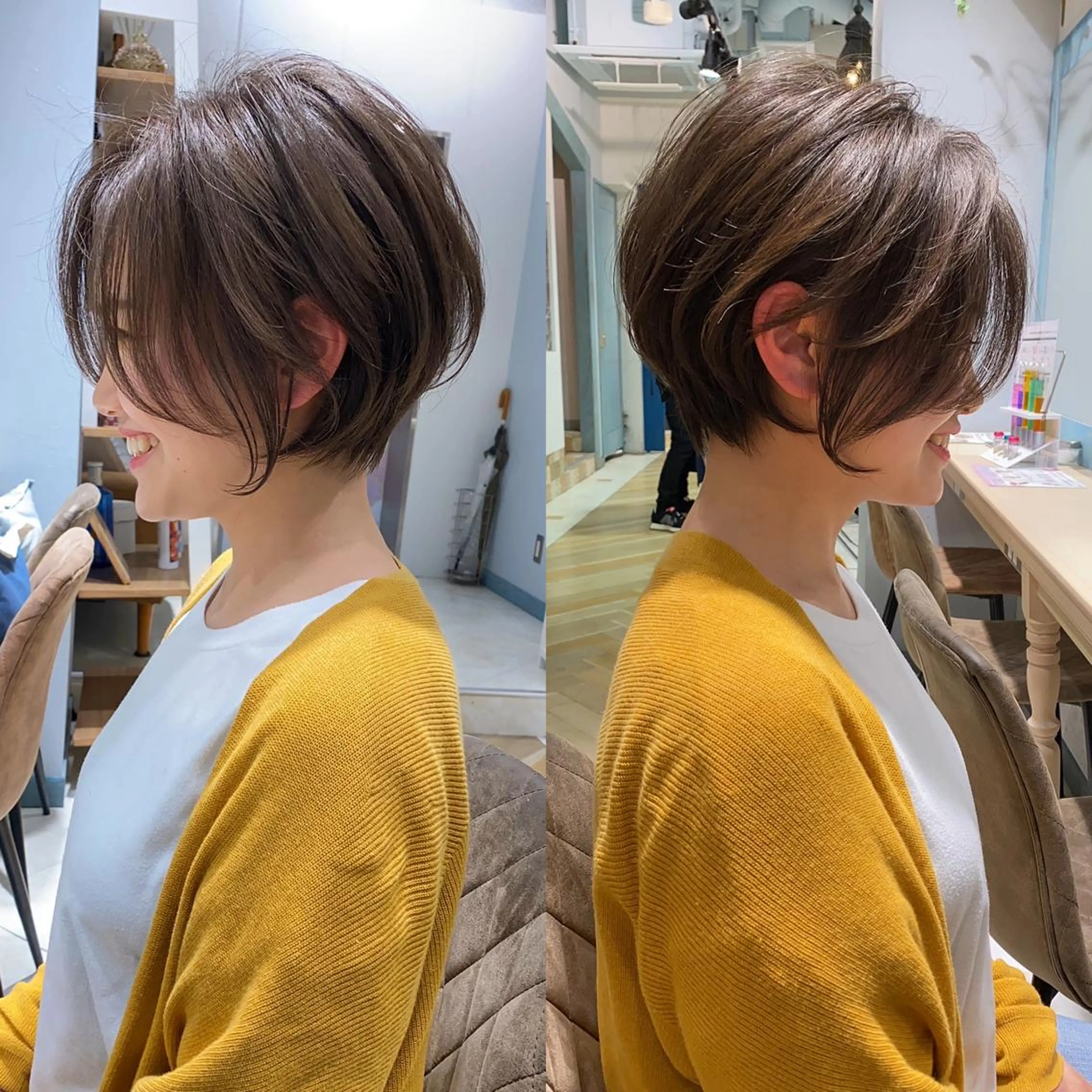 ショート カラー ショート、ボブの達人 東康介✨のヘアスタイル