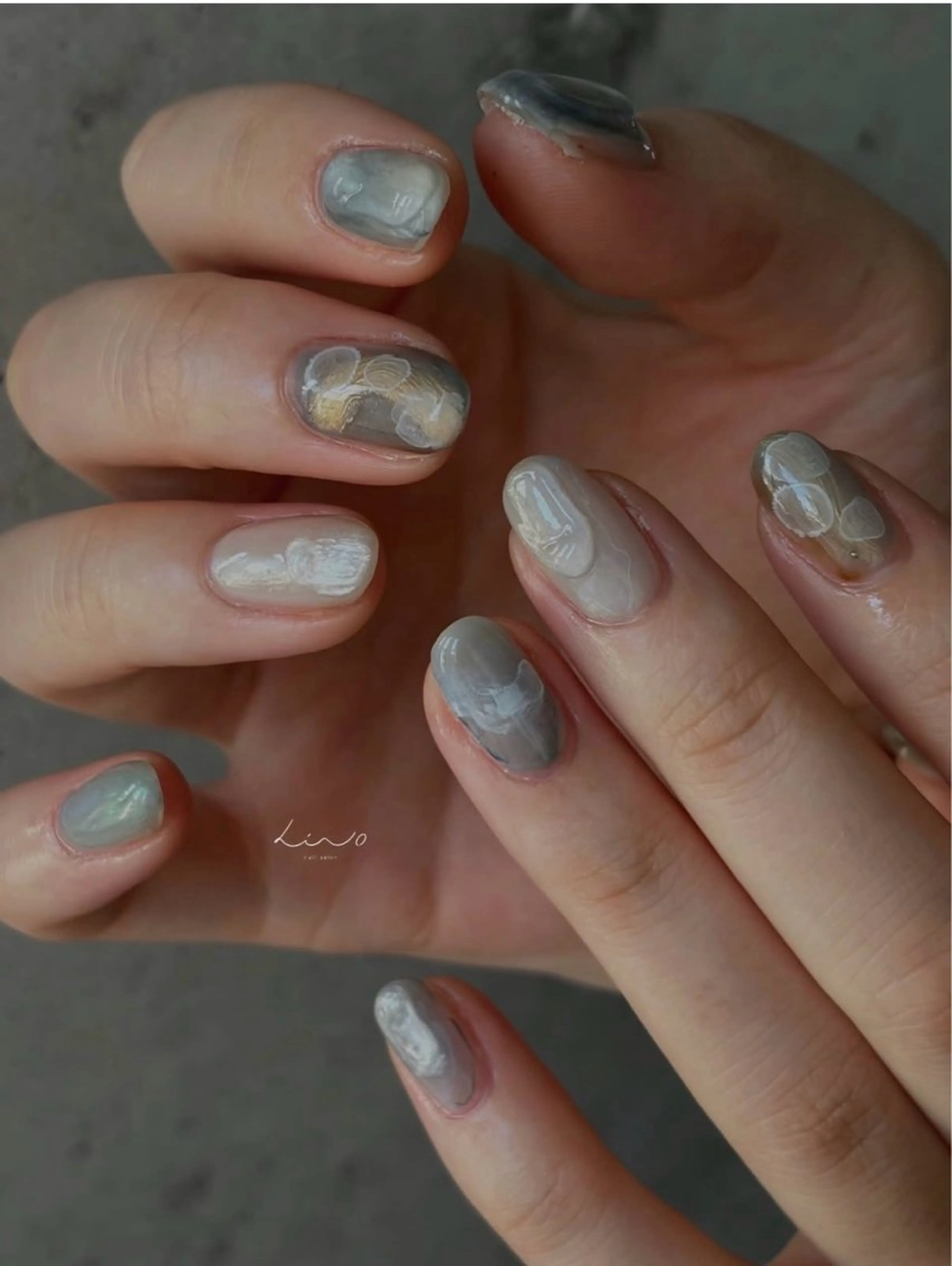 ネイル ハンドネイル lino大阪本町店所属・lino 大阪本町店のネイルデザイン