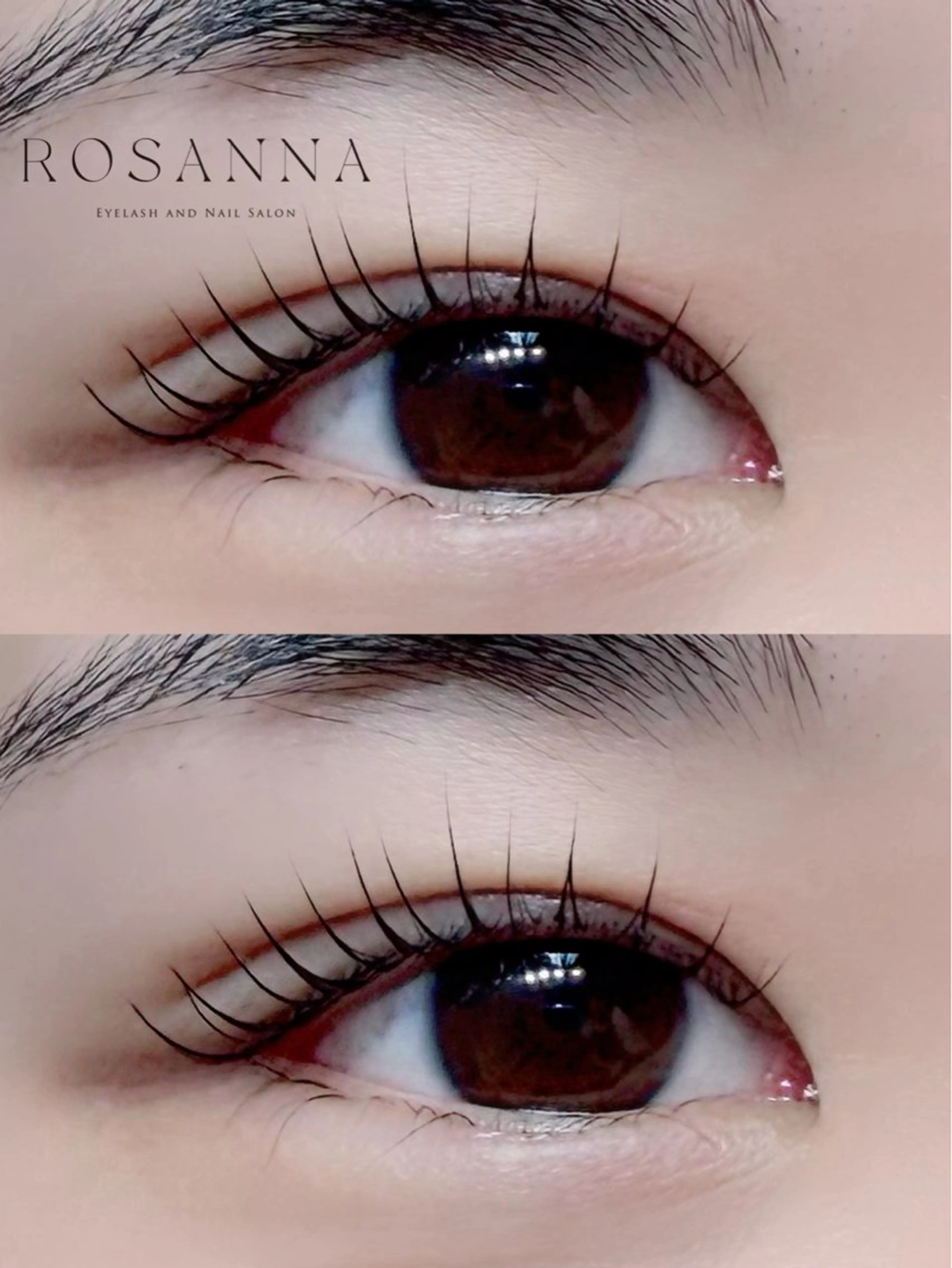 マツエク・マツパ ROSANNA川越 イサカのマツエク・マツパデザイン