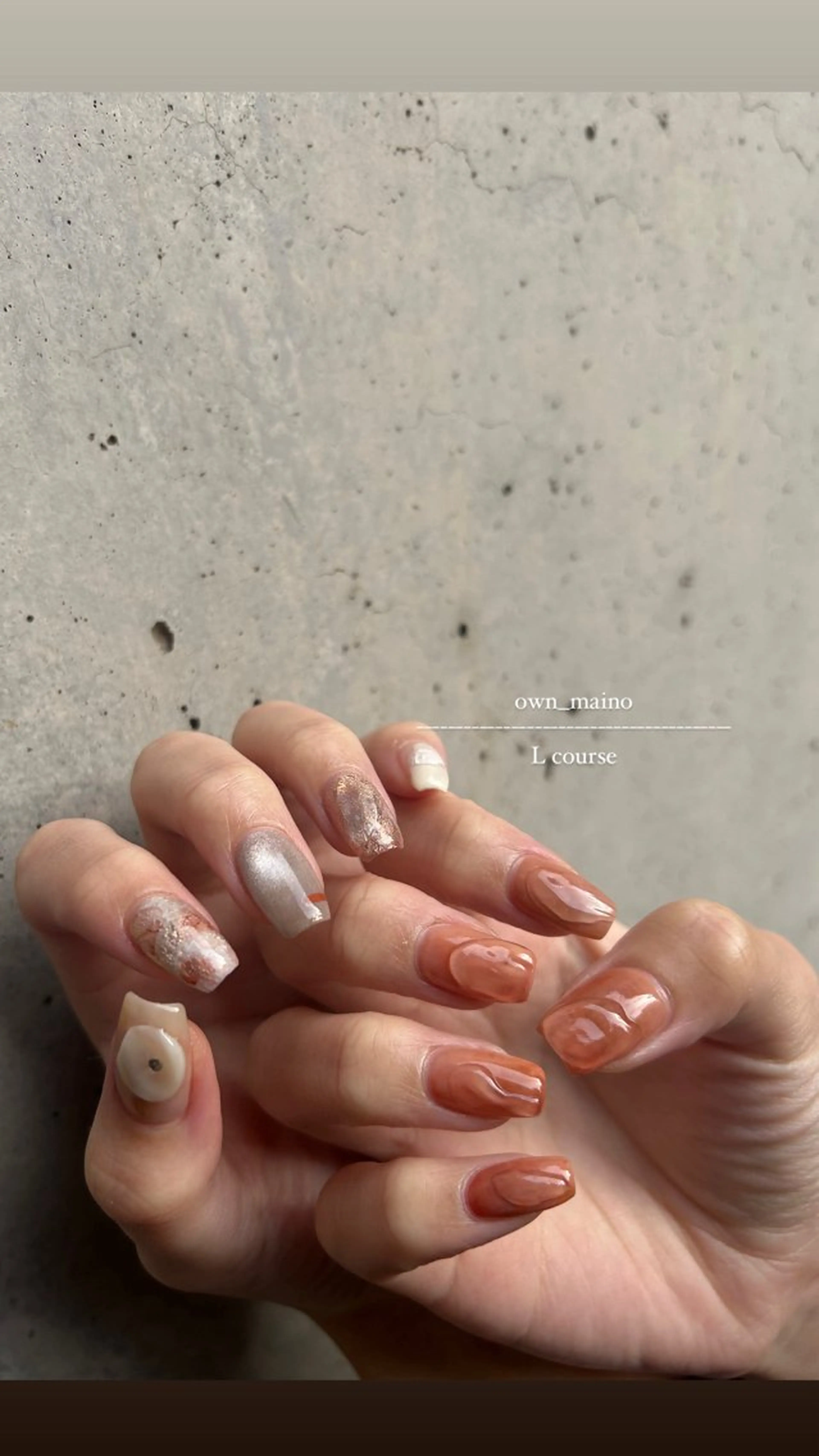 ネイル ハンドネイル nailroom own所属・maino ( own　)のネイルデザイン