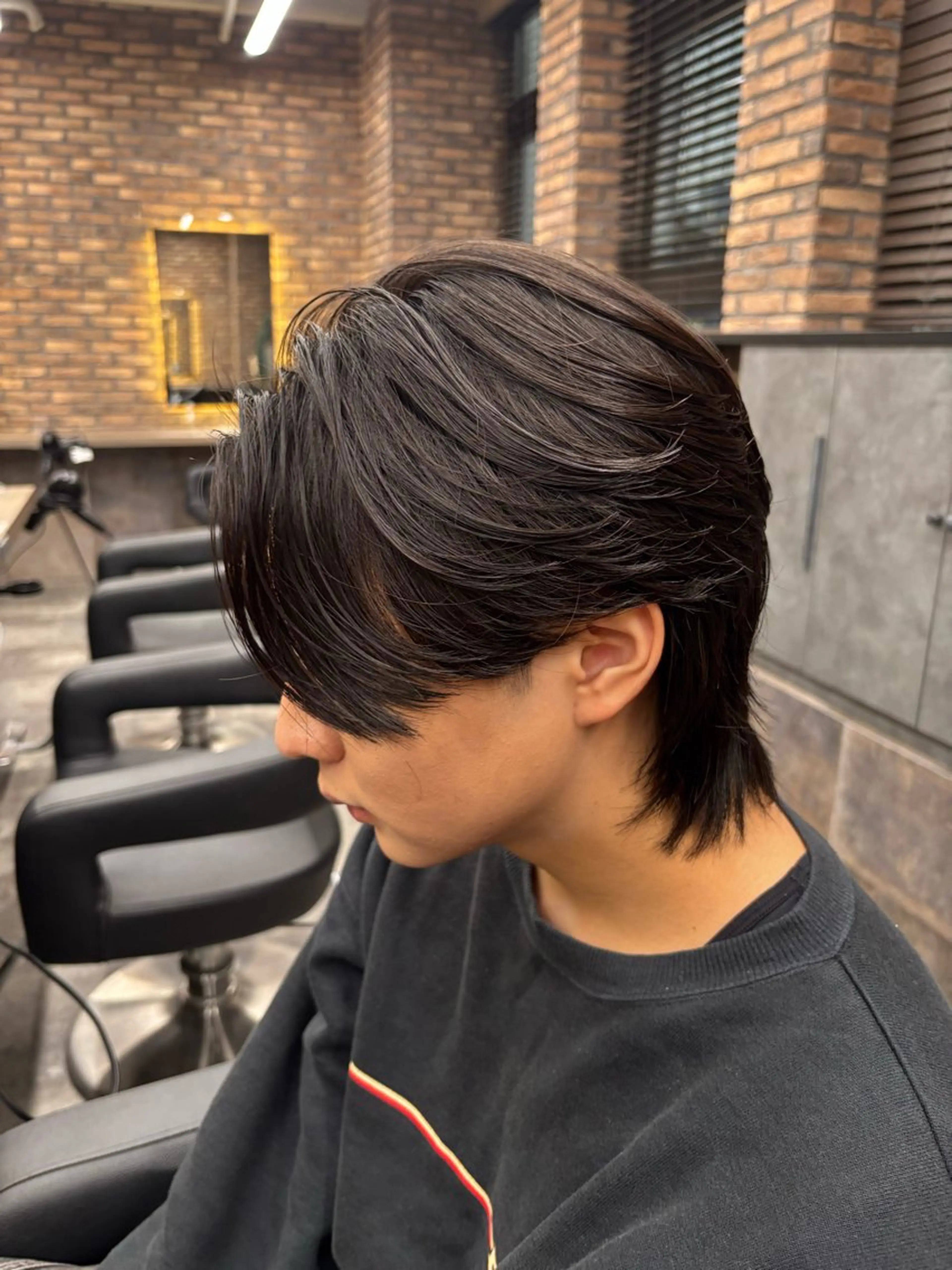 メンズ カット パーマ フェザーパーマ職人 🪽yutoのヘアスタイル